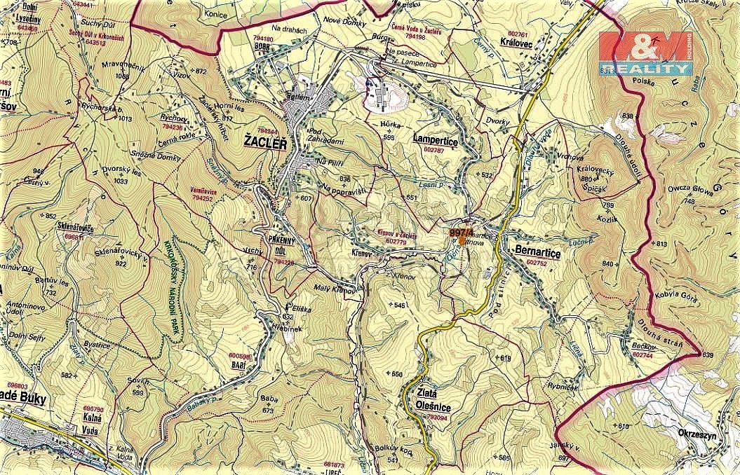 Prodej les - Bernartice, okres Trutnov, Královéhradecký kraj - 5