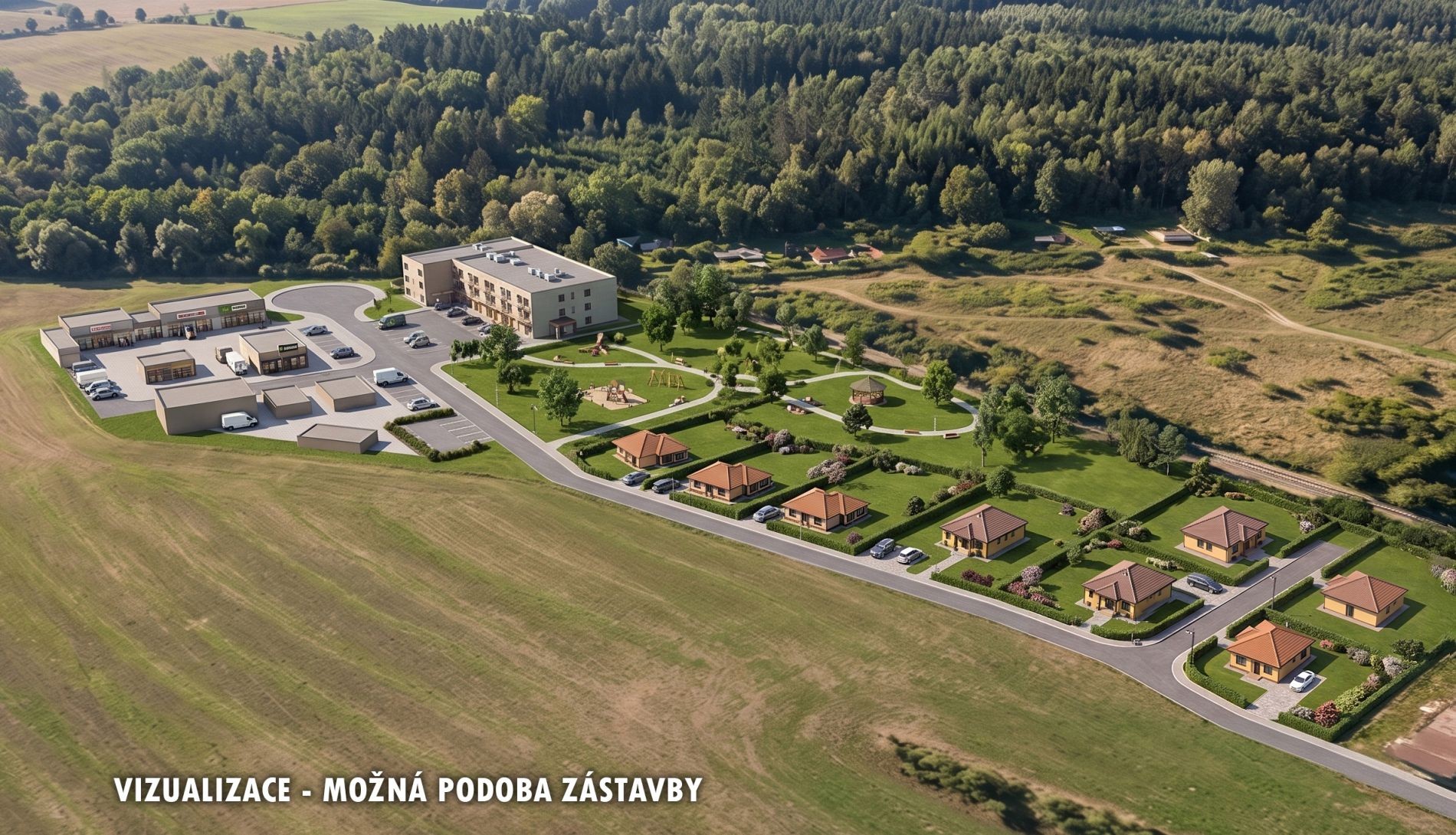 Prodej pozemek pro bydlení - Čisovice - 5