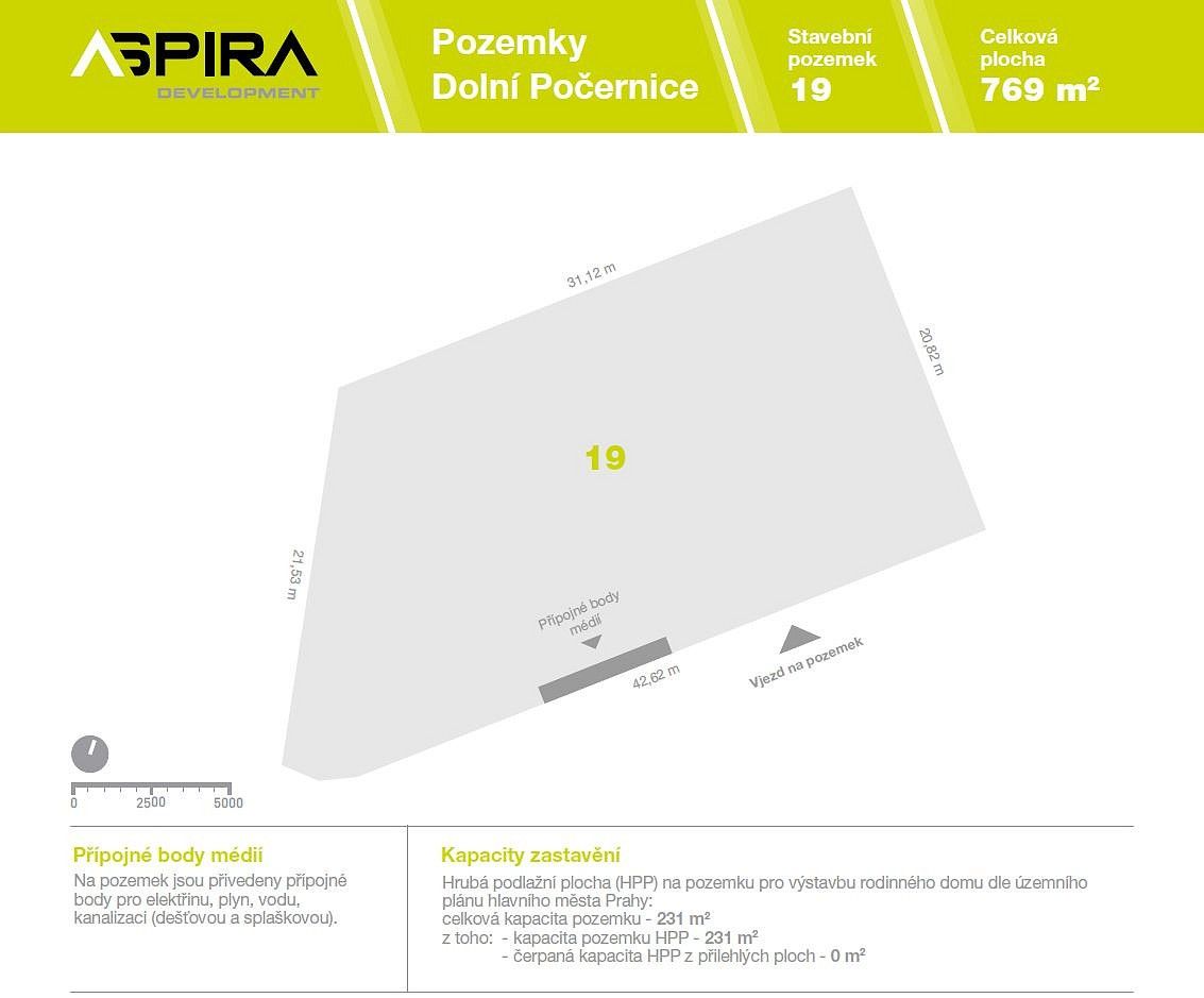 Prodej pozemek pro bydlení - Praha - Dolní Počernice, okres Praha 14, Hlavní město Praha - 2