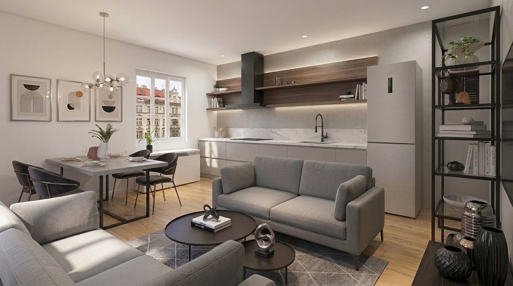 3+kk, Praha - Žižkov, okres Praha 3, Hlavní město Praha, 63 m² - 1