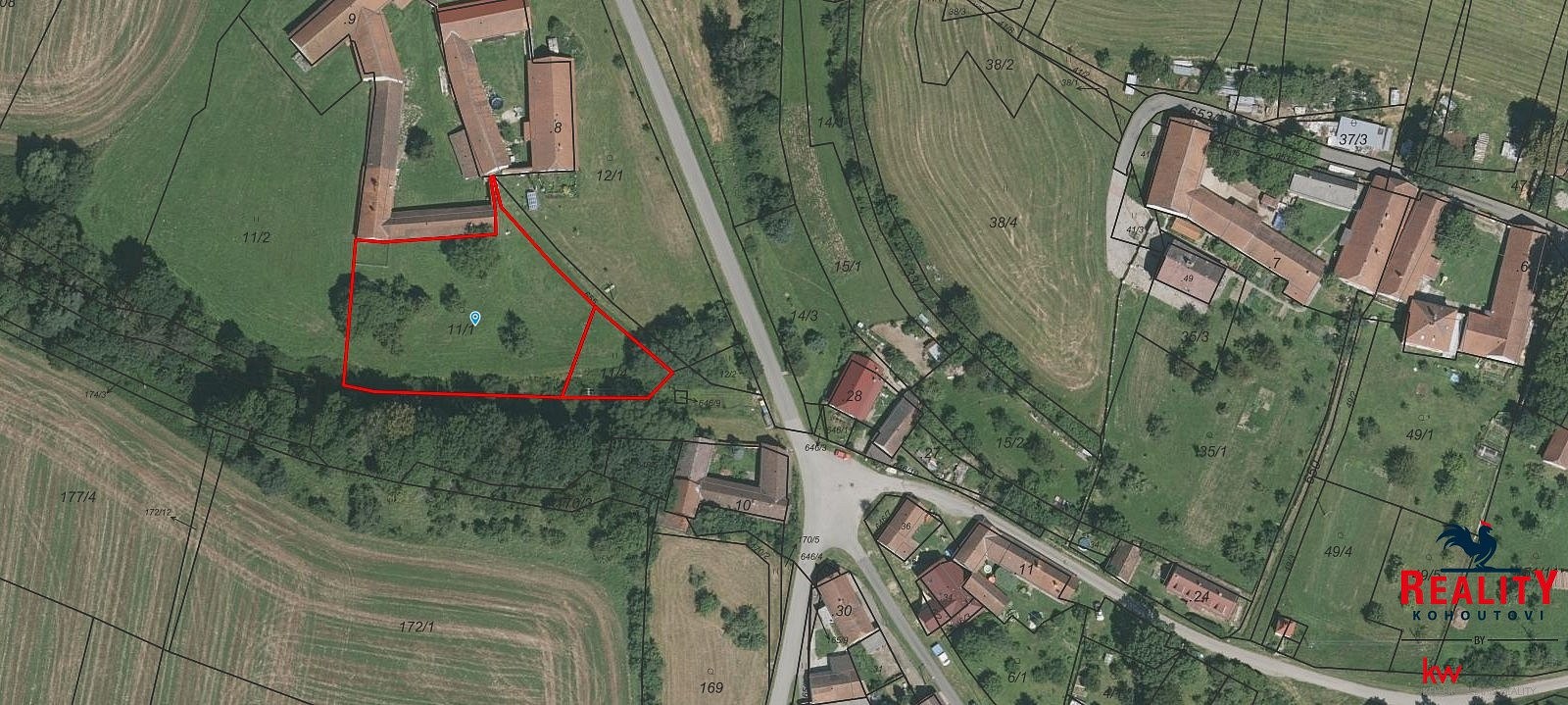 Pozemek pro bydlení · Radenín - Lažany, okres Tábor - 3