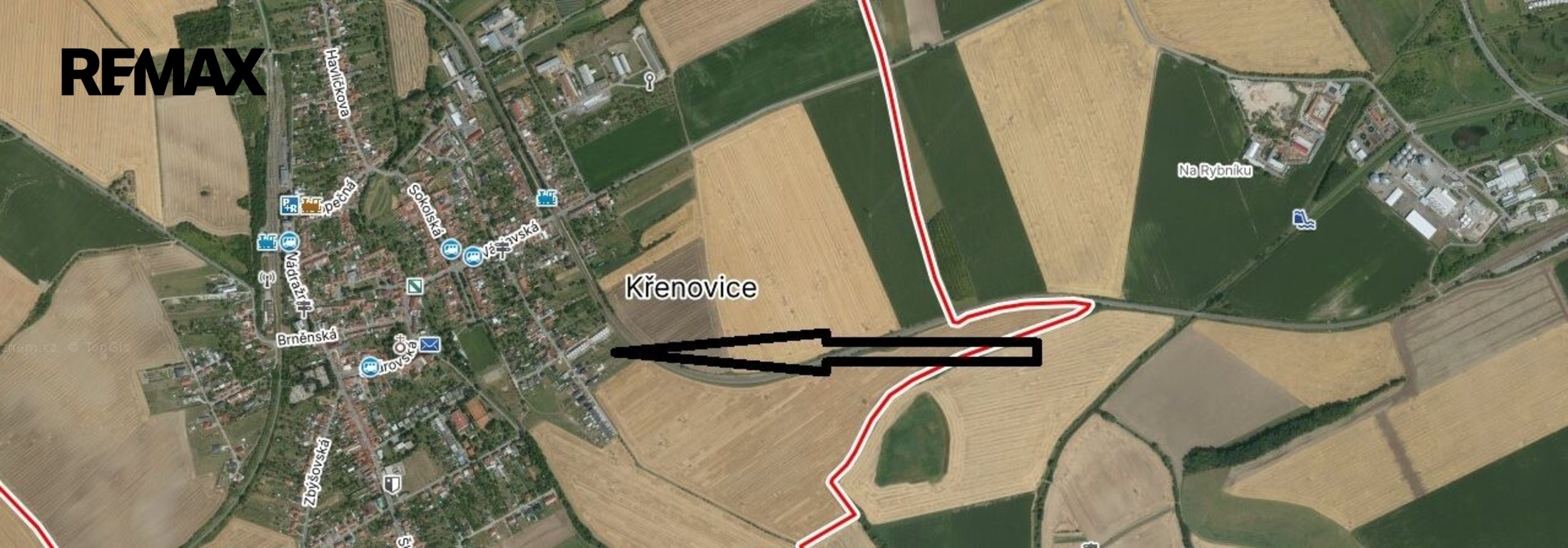 Pozemek pro bydlení · 1 527 m² · Křenovice - 4