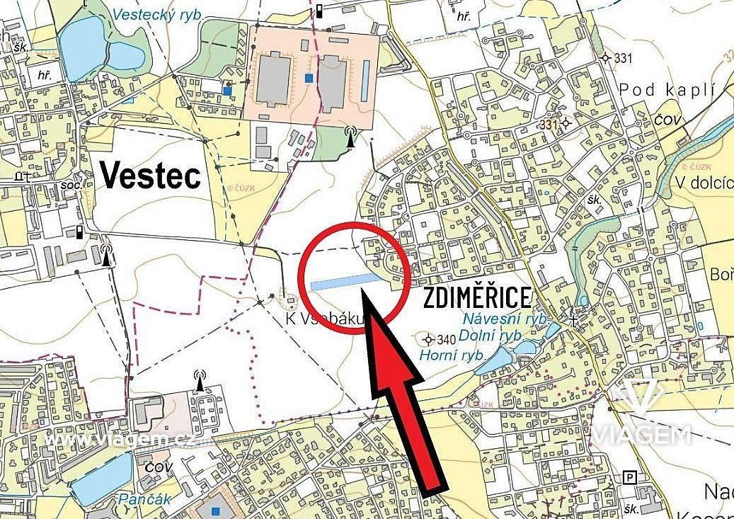 Zemědělské pozemky, Jesenice, okres Praha-západ, Středočeský kraj - 2