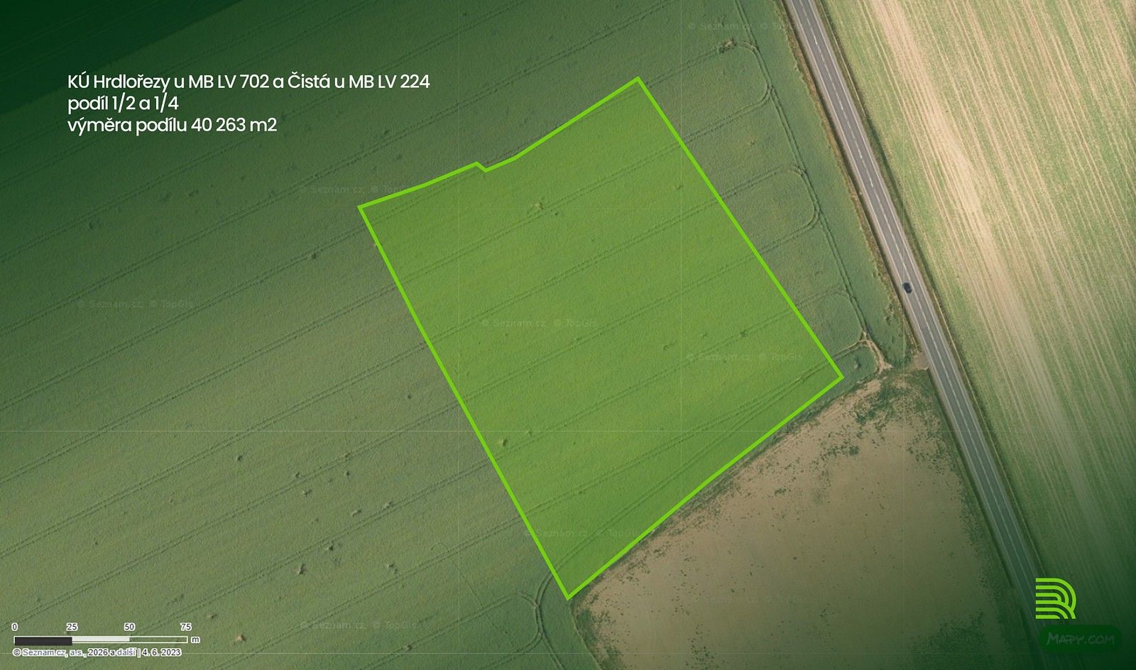 Zemědělský pozemek, 40 263 m²