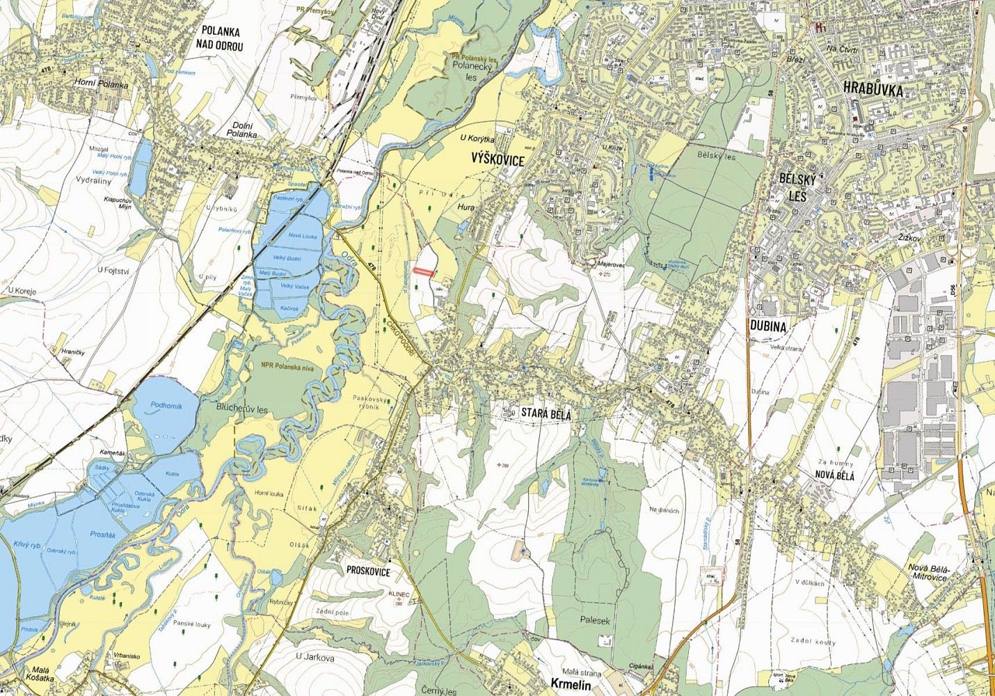 Zemědělské pozemky, Ostrava - Nová Bělá, okres Ostrava-město, Moravskoslezský kraj - 2