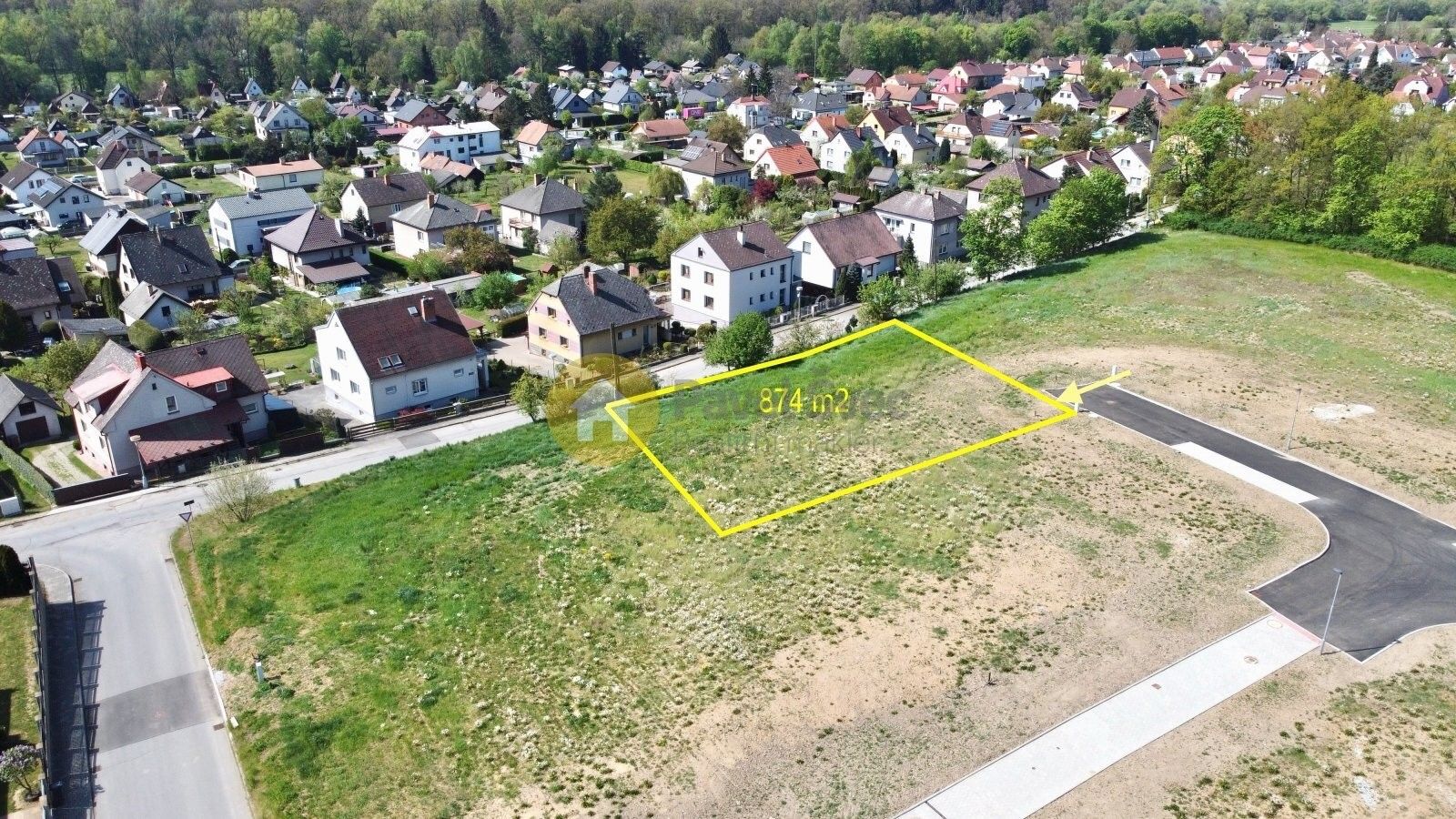 Pozemky pro bydlení, U Větrolamu 624, Strakonice Dražejov, 874 m² - 2