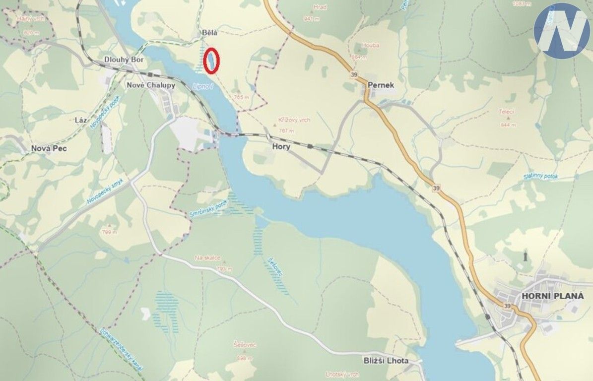 Pozemek · 11 427 m² · Nová Pec - 3