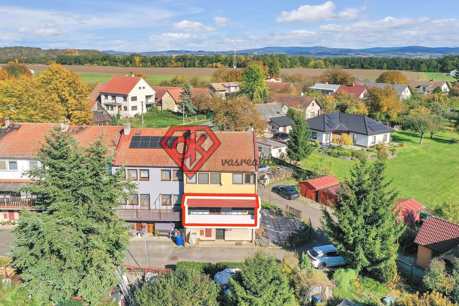 Prodej byt 3+1 - Trnov, 62 m²