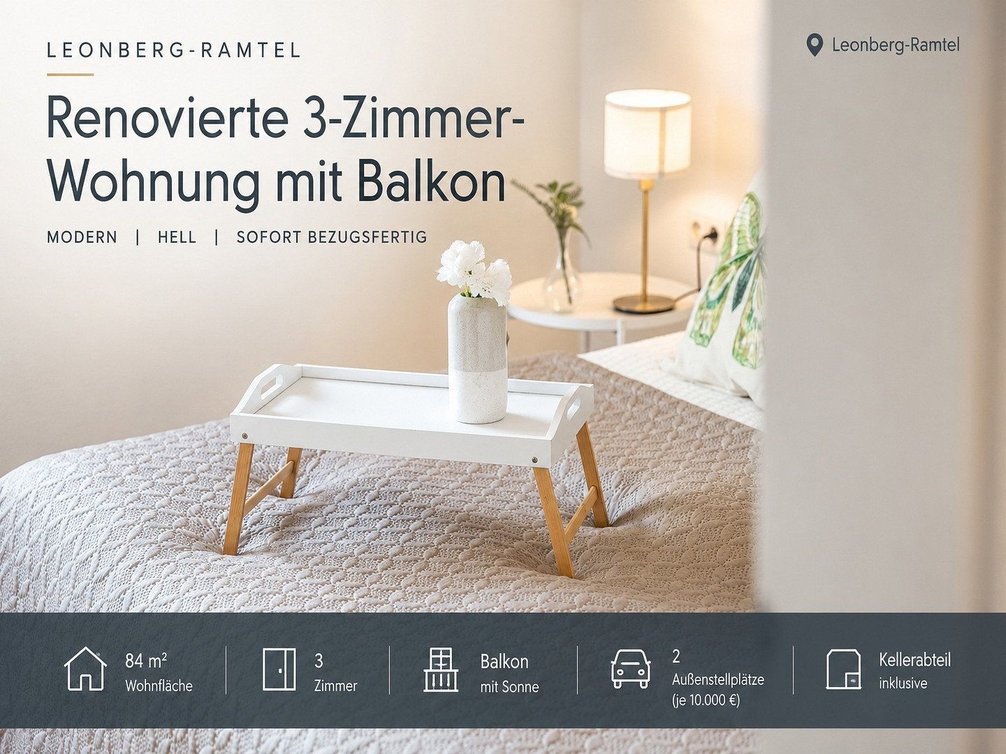 3+1, , Bádensko-Württembersko, 85 m² - 2
