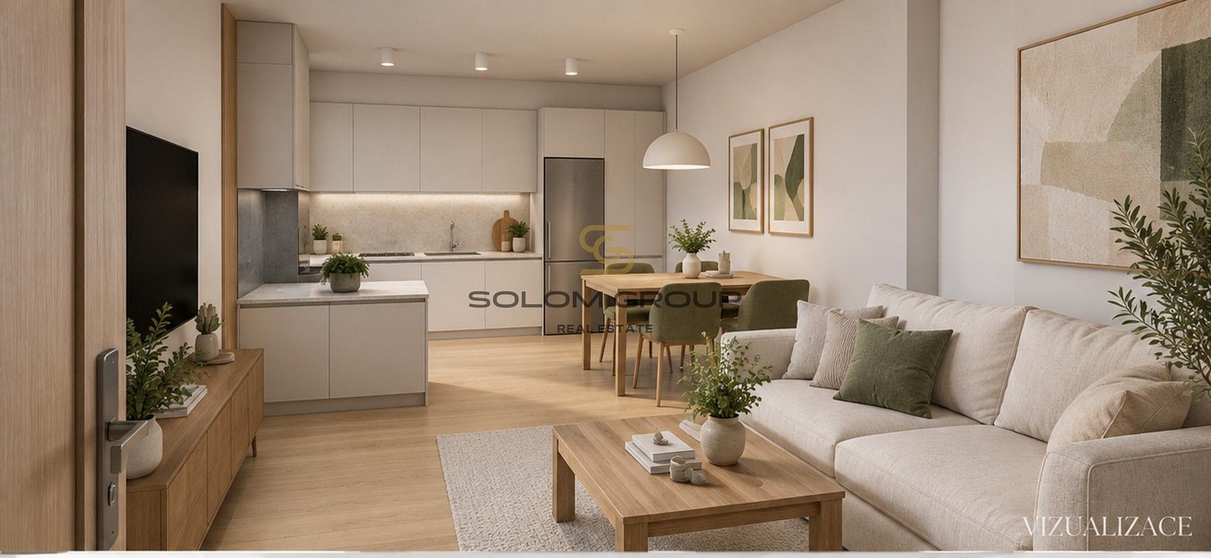 2+kk, Gollové, Praha 5 - Hlubočepy, 51 m² - 1