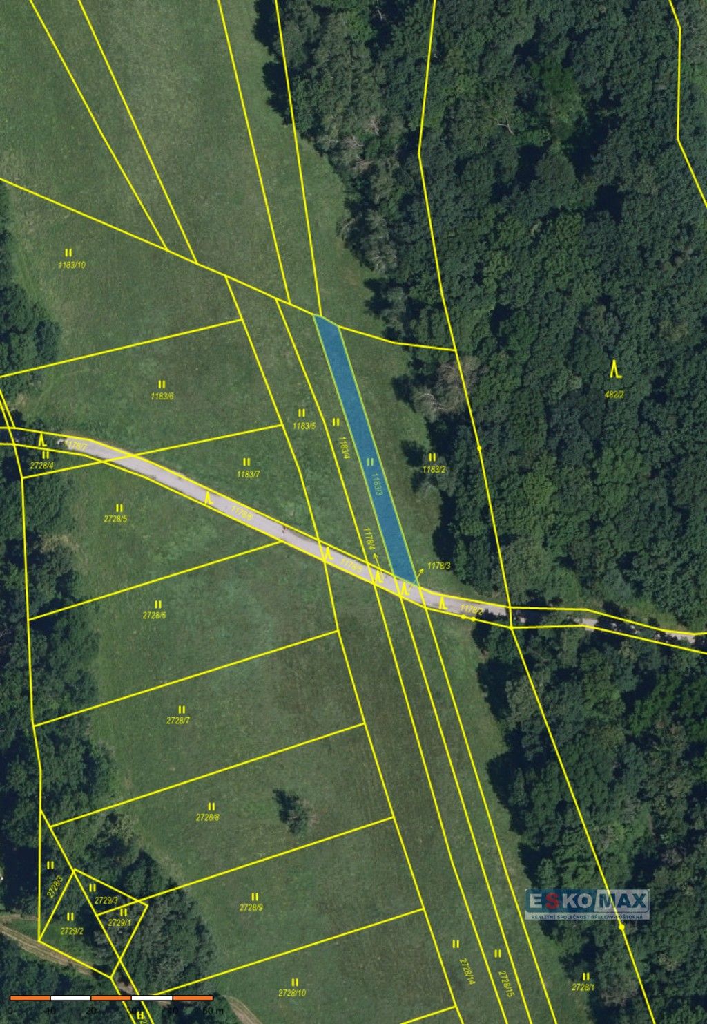 Prodej les - Charvátská Nová Ves, Břeclav, 58 m²