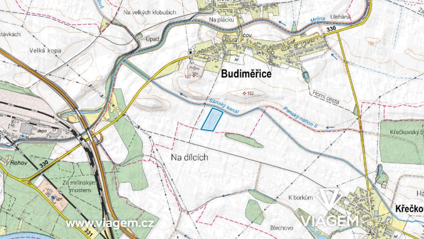 Zemědělský pozemek · Budiměřice, okres Nymburk - 3