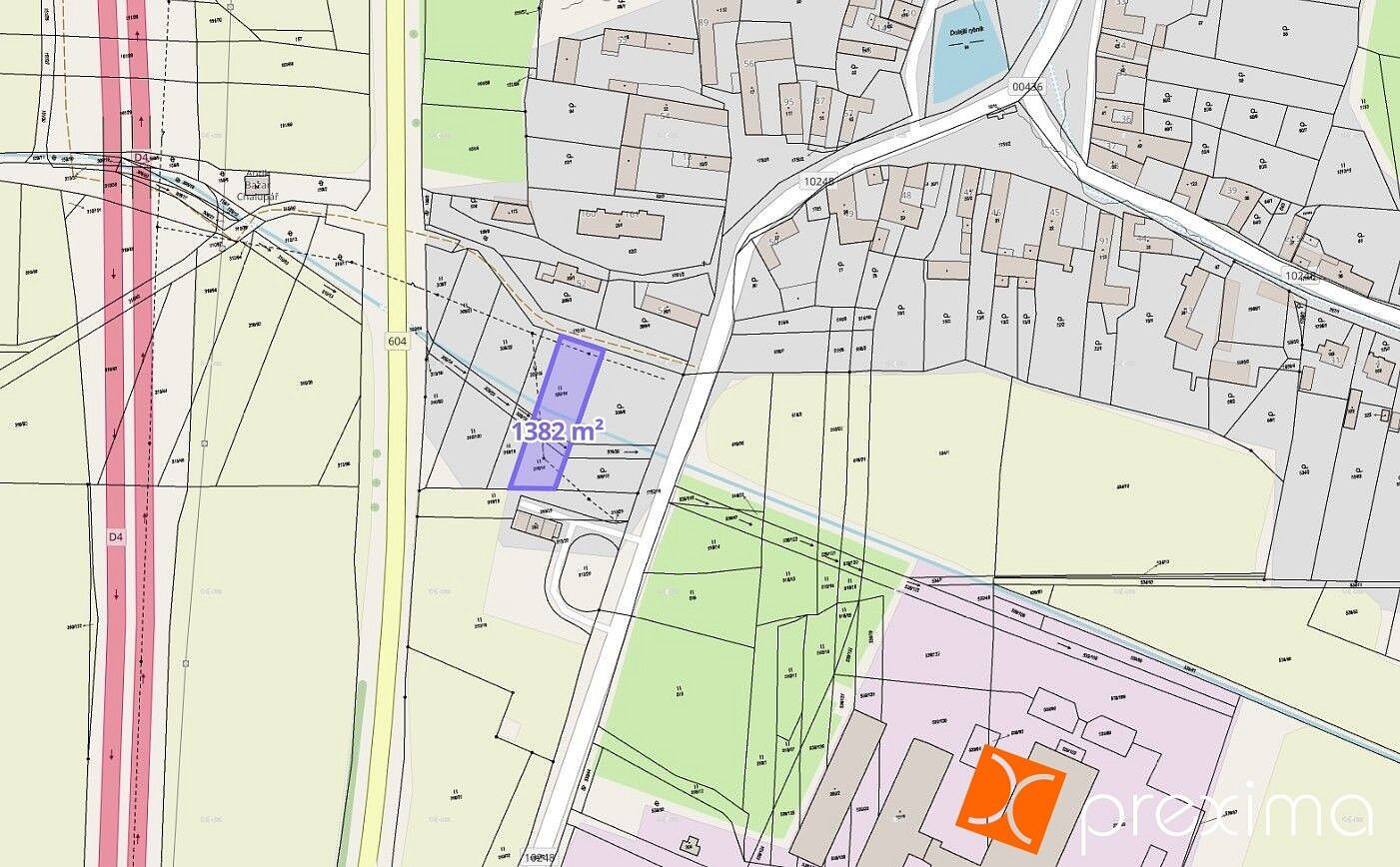 Prodej zahrada - Zalužany, okres Příbram, Středočeský kraj - 2