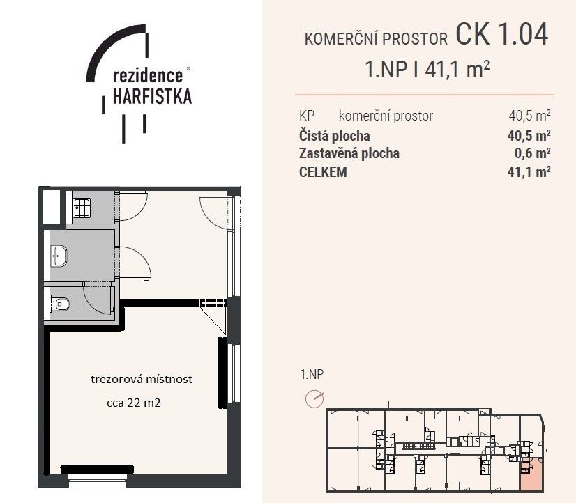 Obchodní prostory, Praha, 190 00