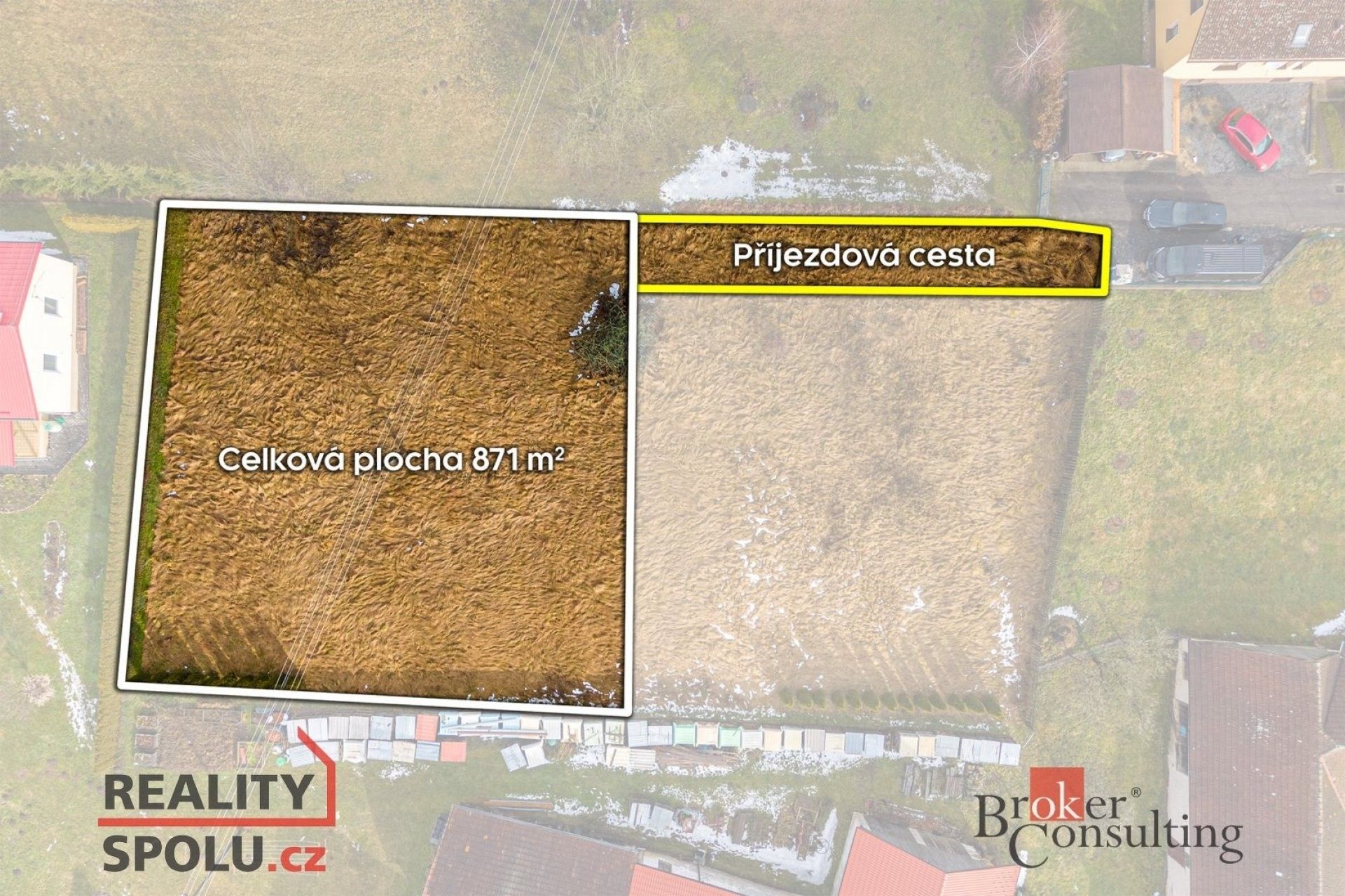 Pozemky pro bydlení, Moravec, 939 m²