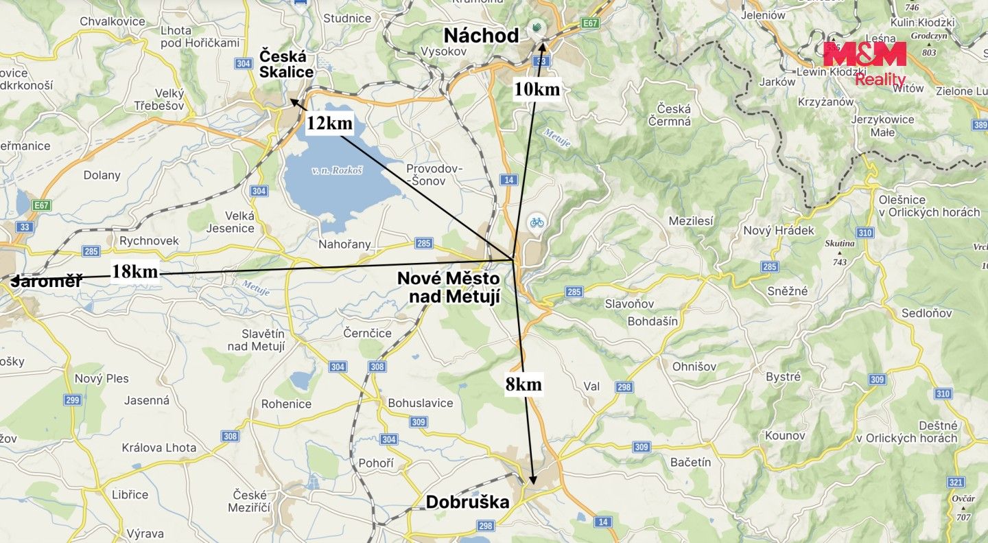 Pronájem byt 3+kk - Nádražní, Nové Město nad Metují, 95 m² - 5