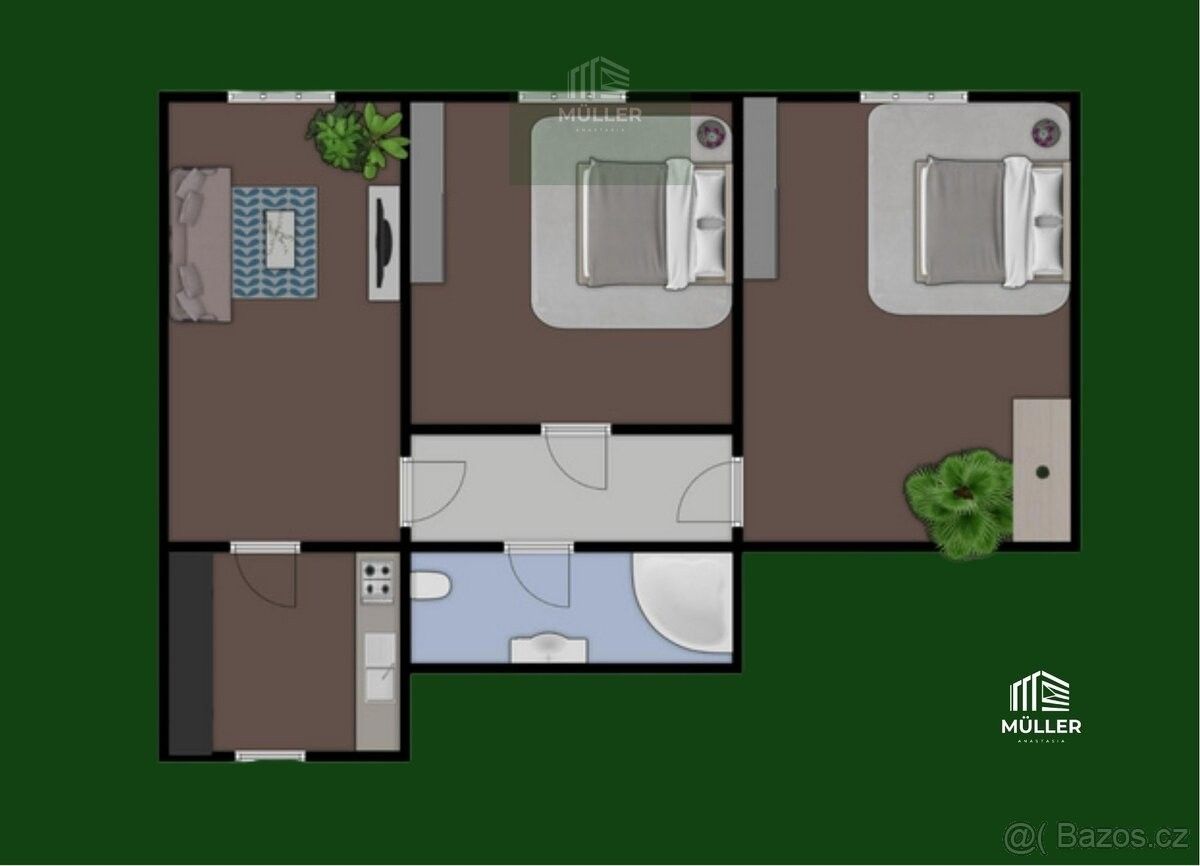 Pronájem byt - Plzeň, 301 00