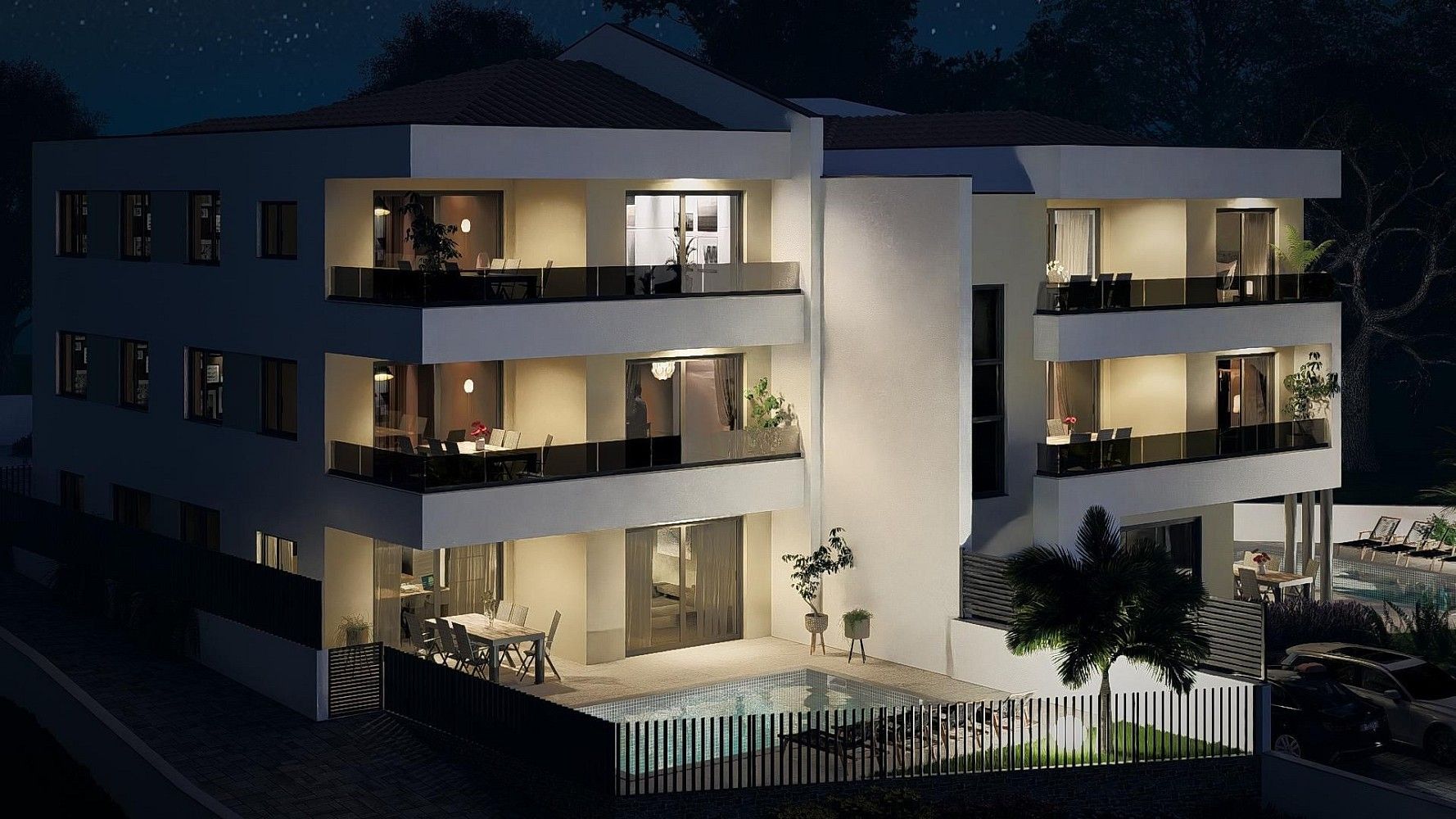 4+kk, Vrbnik, Primorsko-goranska zupanija, Chorvatsko, 100 m² - 2