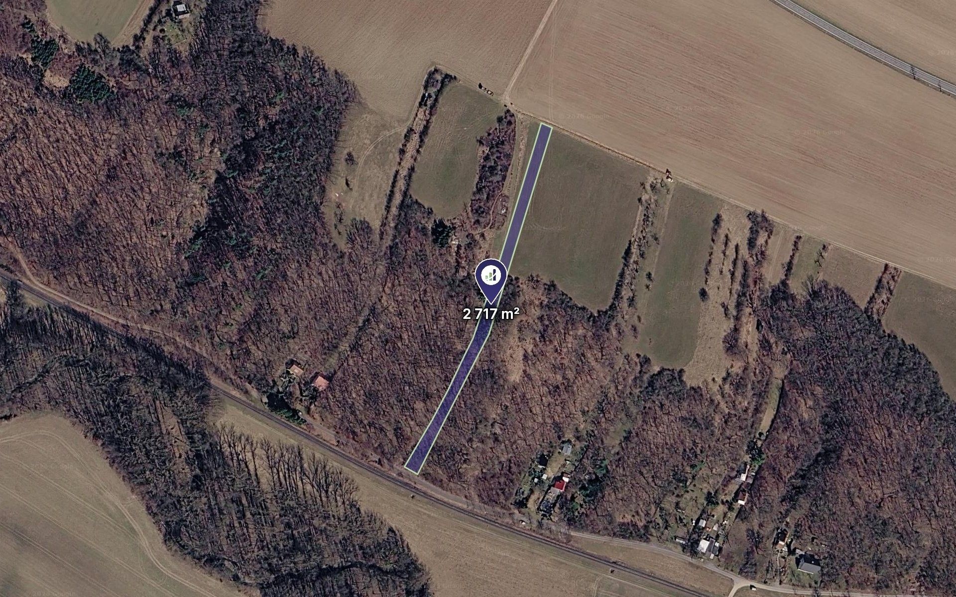 Zahrady, Kostelec na Hané, 1 359 m²