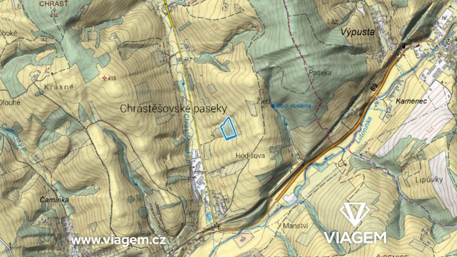 Zemědělský pozemek · Vizovice, okres Zlín, Zlínský kraj - 3