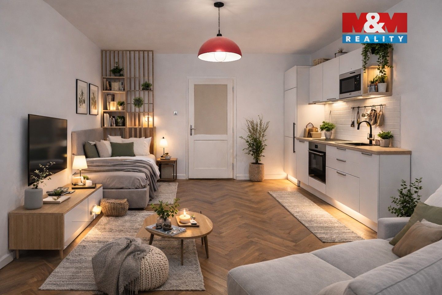 Prodej byt 1+1 - Za papírnou, Praha, 25 m²