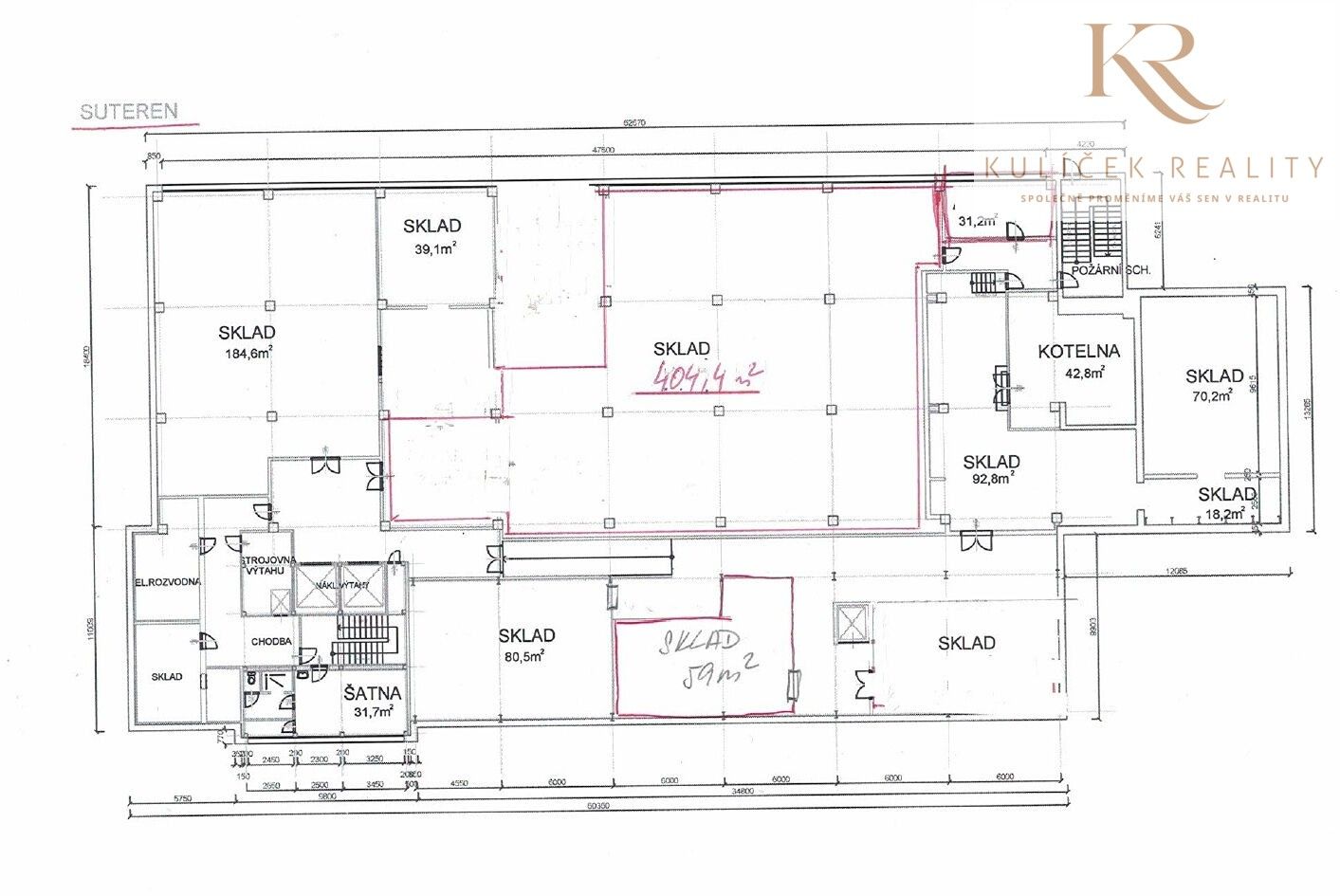 Pronájem sklad - Ve žlíbku, Praha Horní Počernice, 435 m² - 5