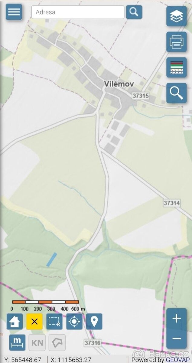 Prodej pozemek pro bydlení - Cholina, 783 22