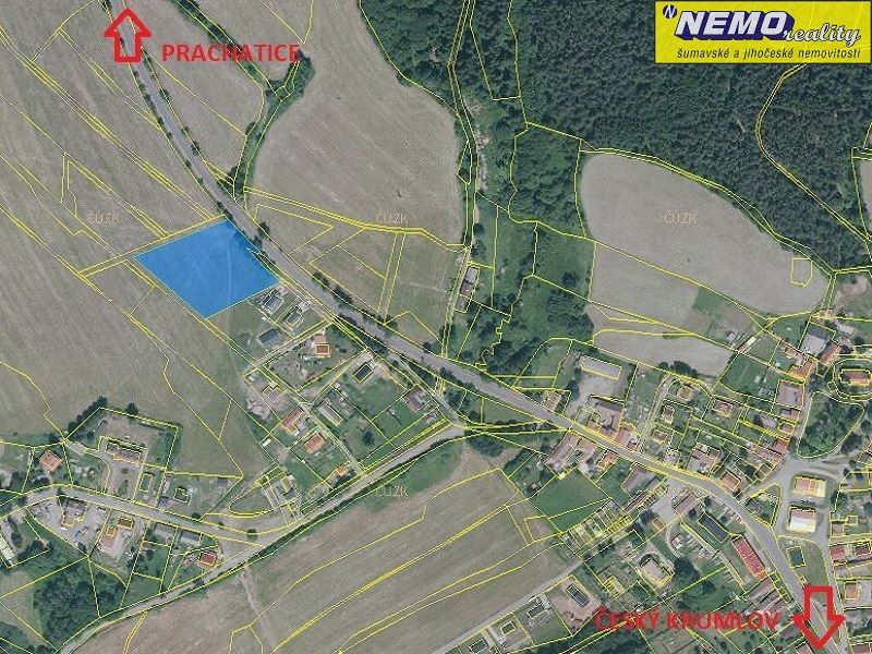 Prodej komerční pozemek - Chroboly, 7 073 m²