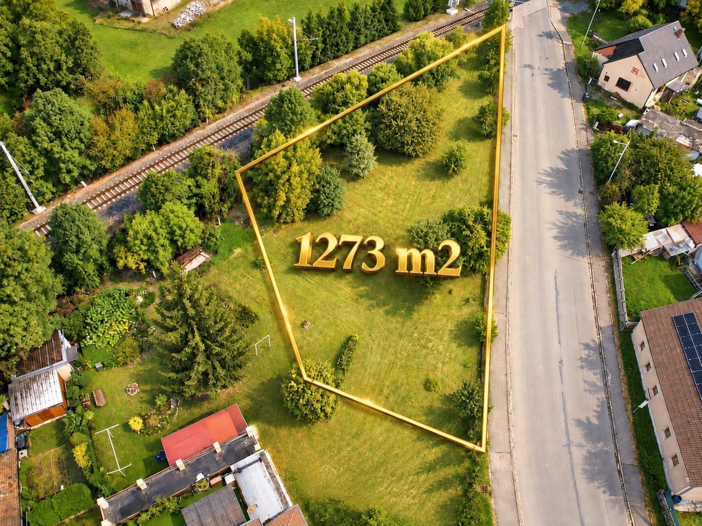 Pozemky pro bydlení, Jaroměř, 1 273 m² - 1