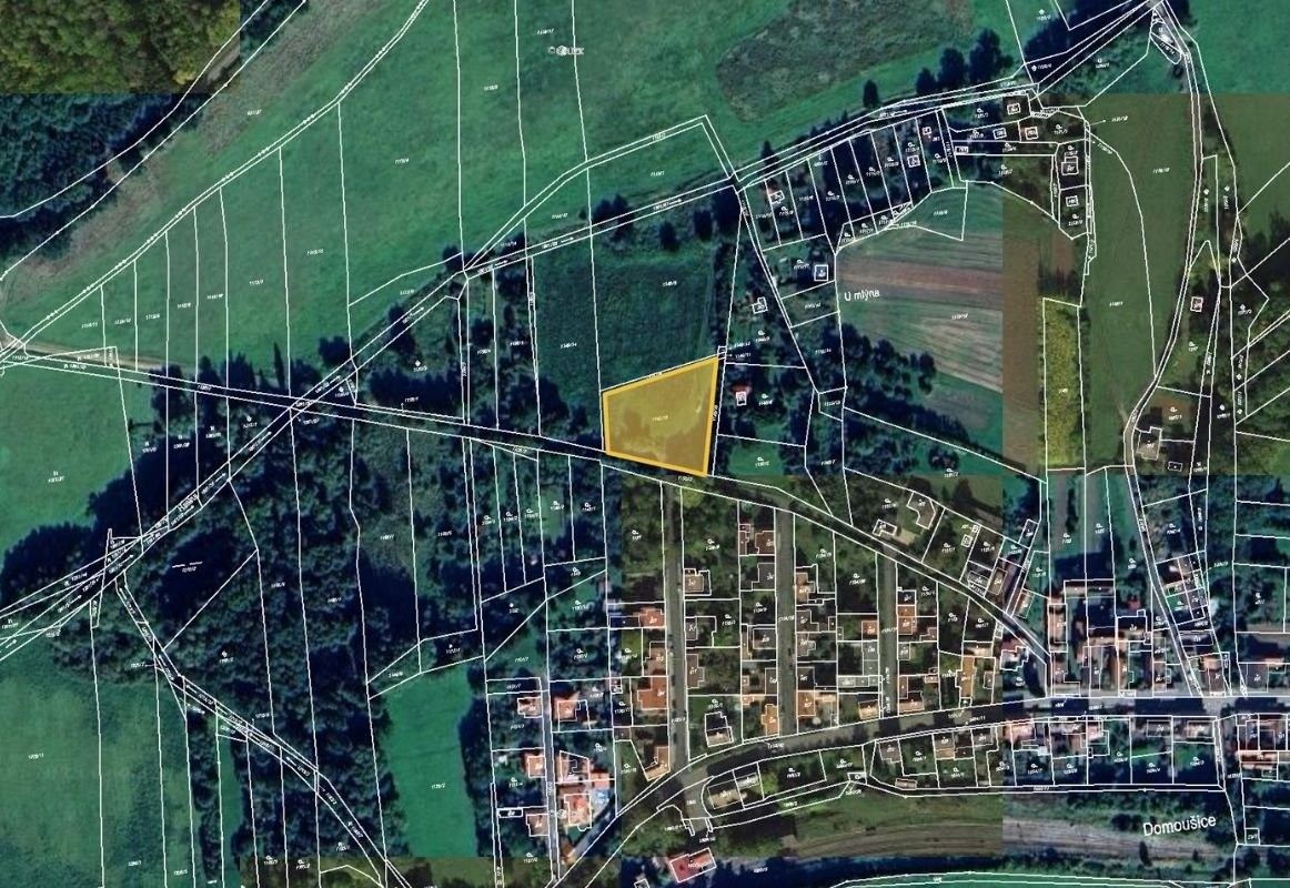 Pozemky pro bydlení, Domoušice, 2 355 m²