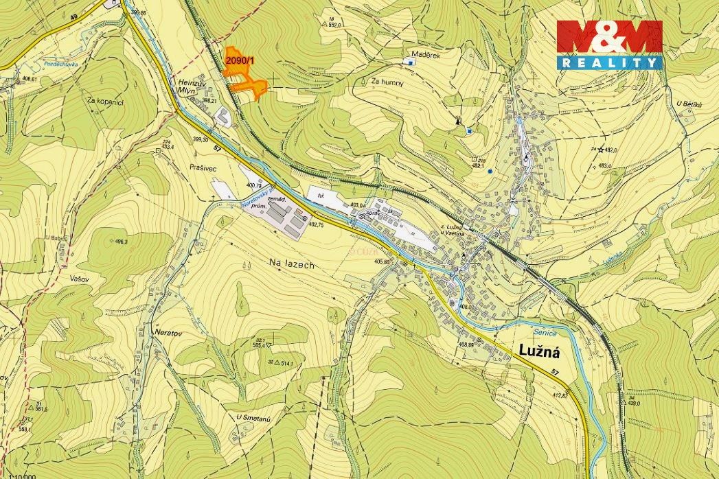 Prodej pozemek pro bydlení - Valašská Polanka, 756 11