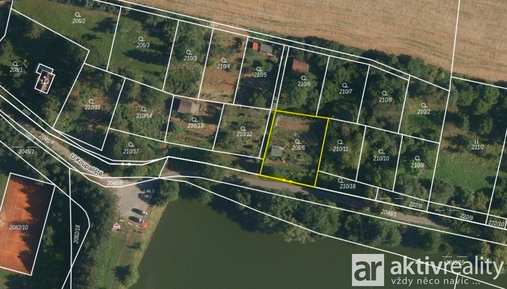 Prodej zahrada - Třebětín, Letovice, 680 m² - 2