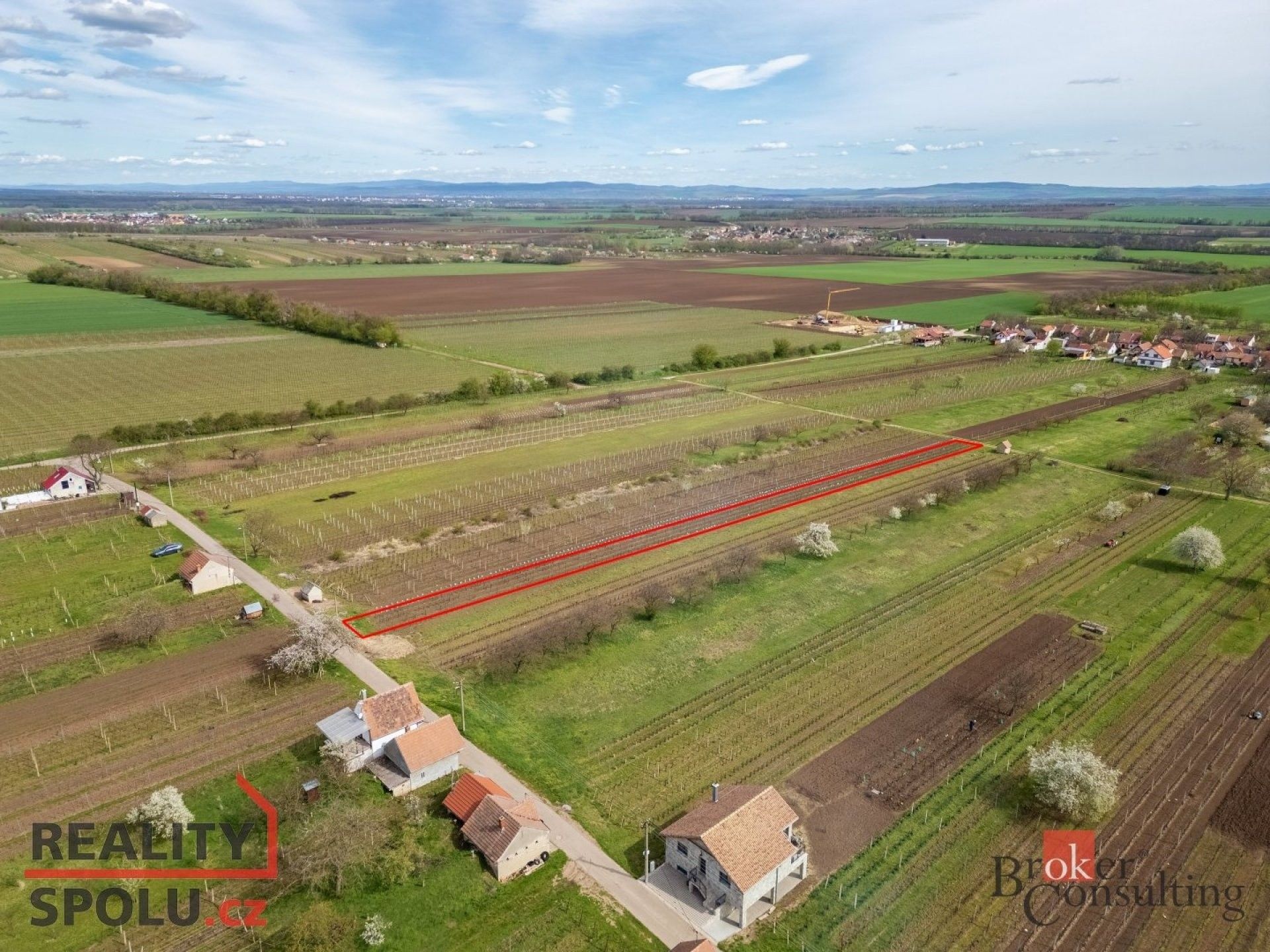 Prodej pozemek - Prušánky, 1 280 m²
