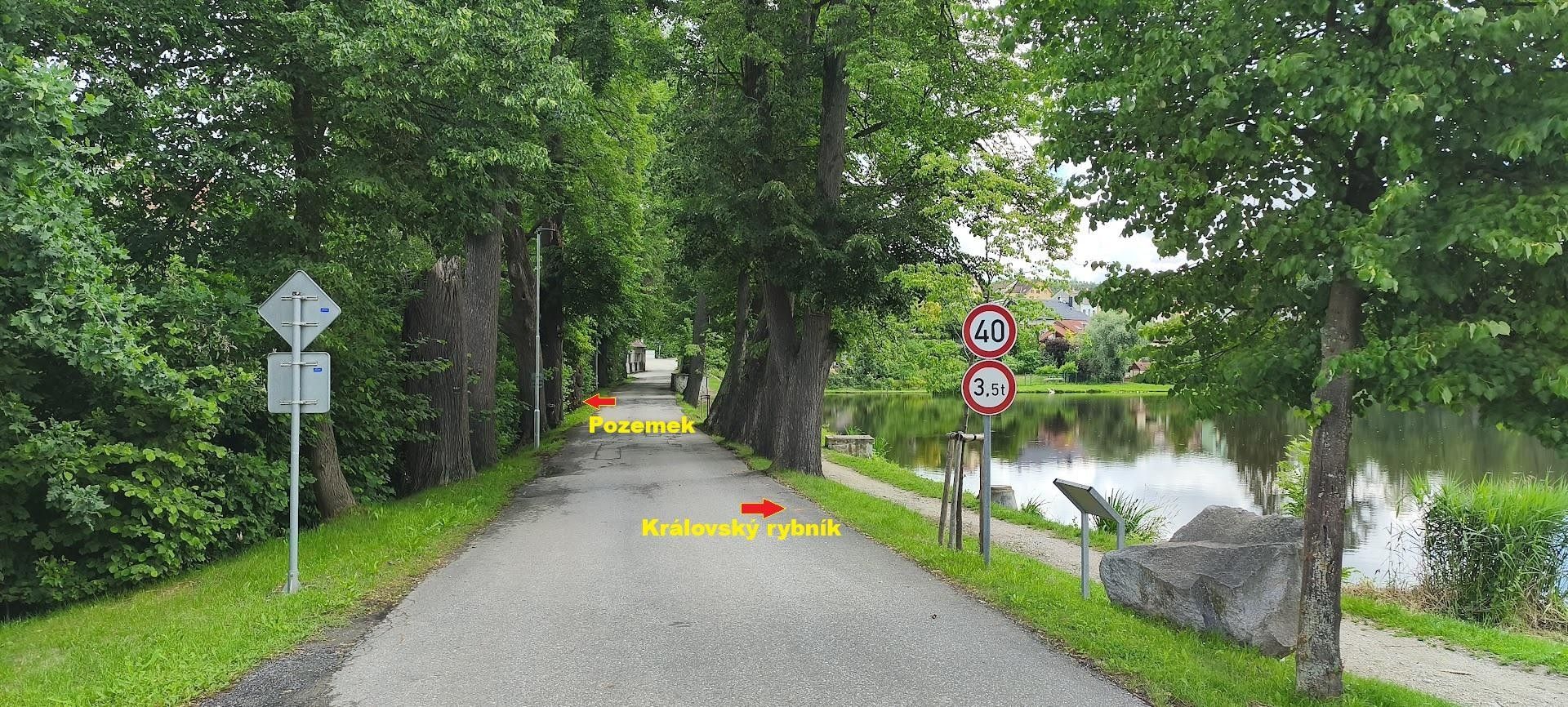 Pozemky pro bydlení, Mlýnské údolí, Rudolfov - 2