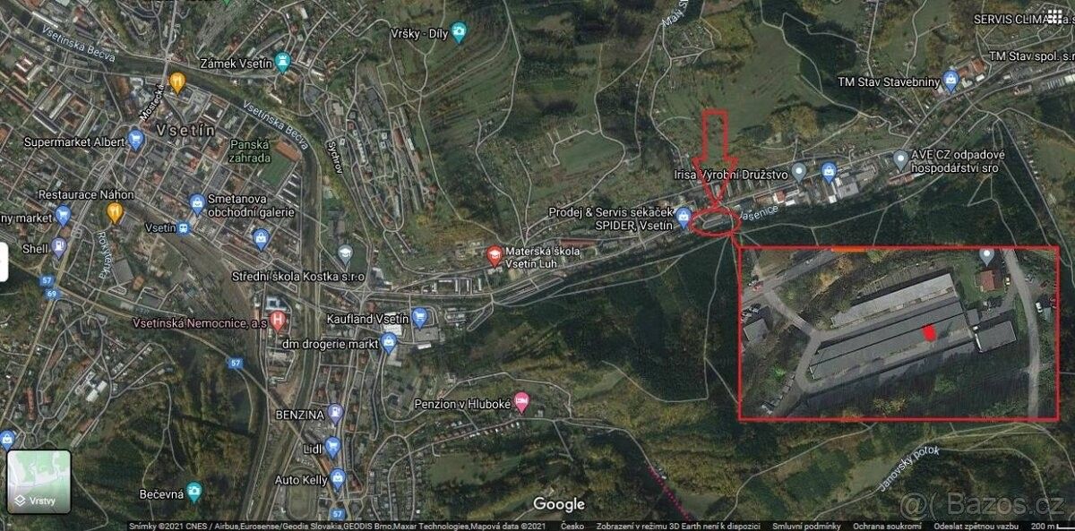 Garáže, Janová, 755 01