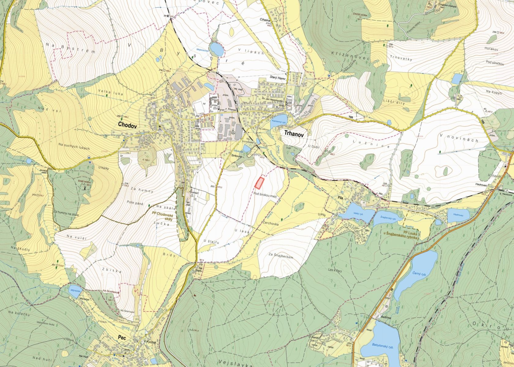 Prodej zemědělský pozemek - Chodov - 2