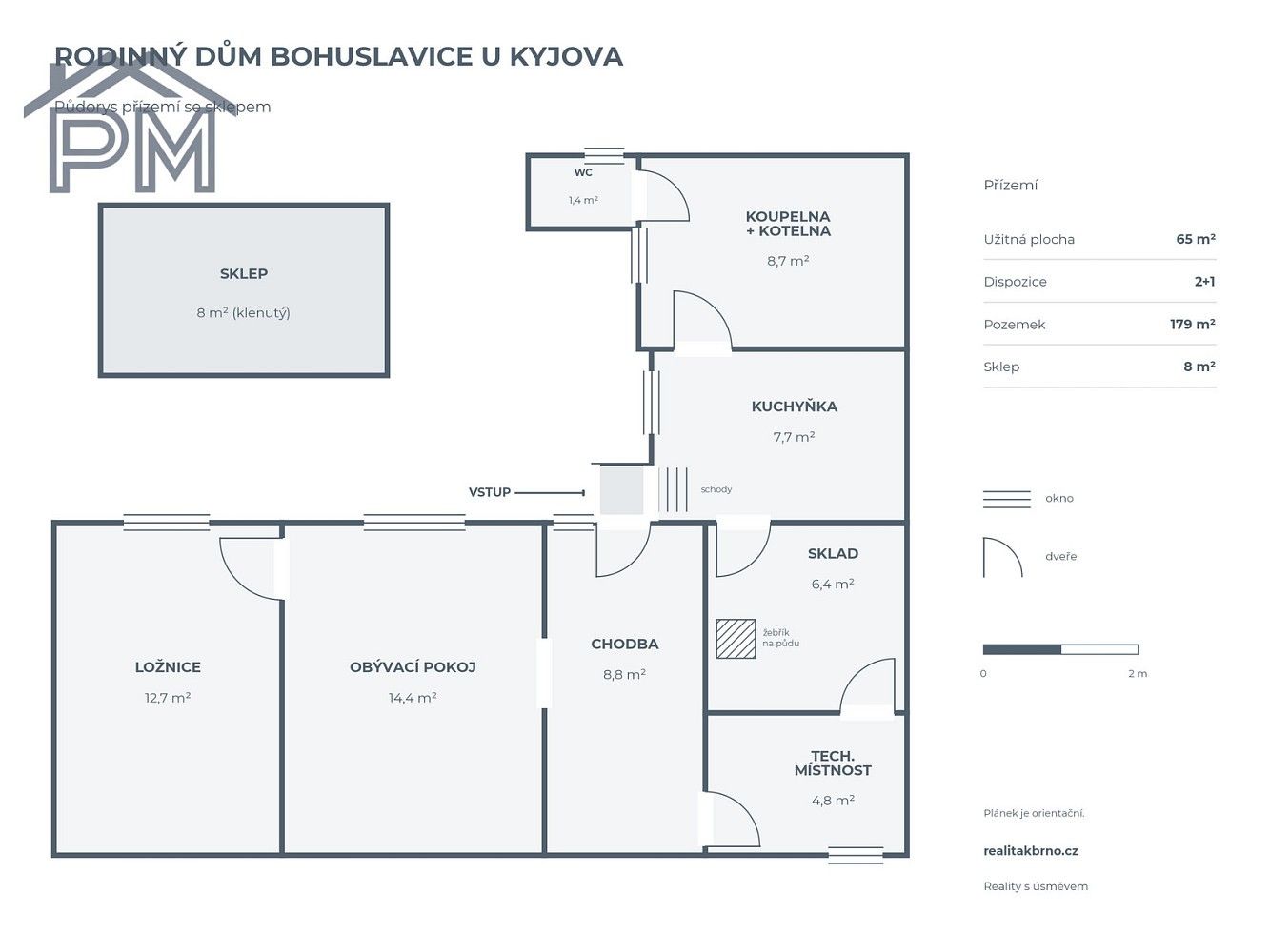 Chalupa · 65 m² · Kyjov - Bohuslavice, okres Hodonín - 3