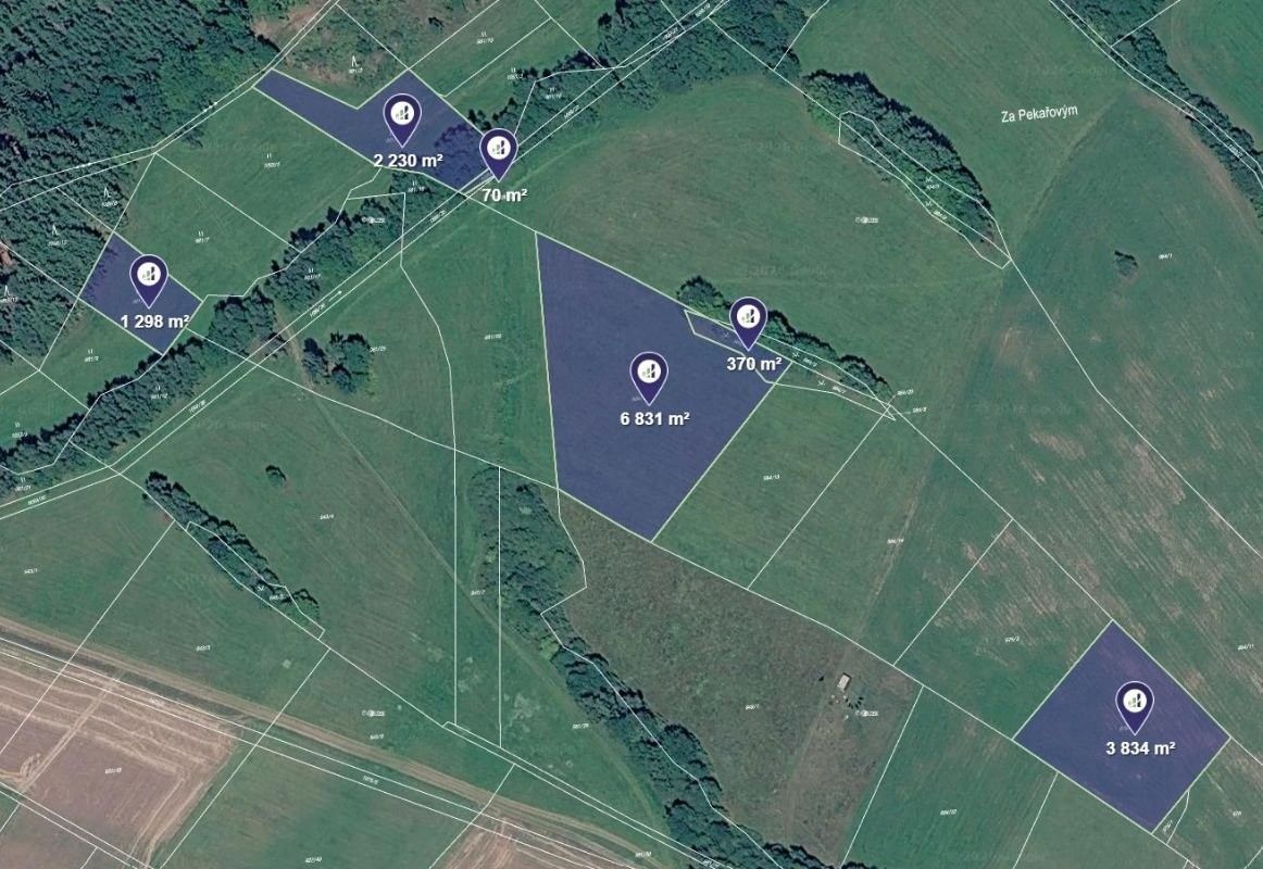 Zemědělské pozemky, Protivanov, 1 639 m² - 1