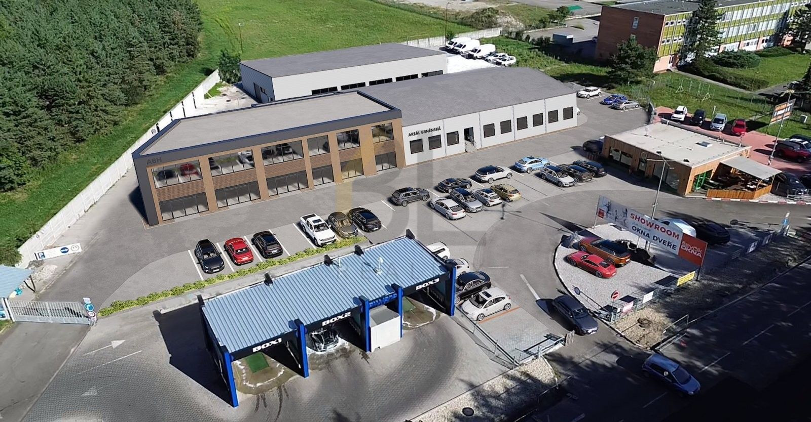 Obchodní prostory, Brněnská, Hodonín, 1 600 m²