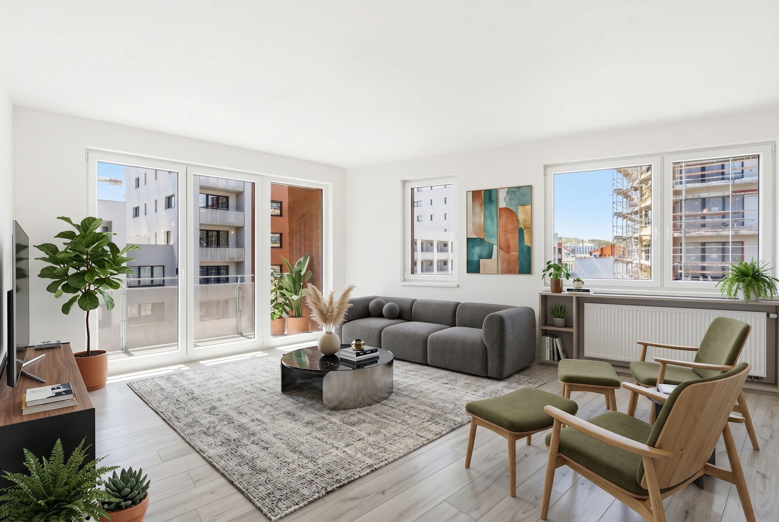 3+kk, Pod Harfou , Praha Vysočany, 82 m² - 1