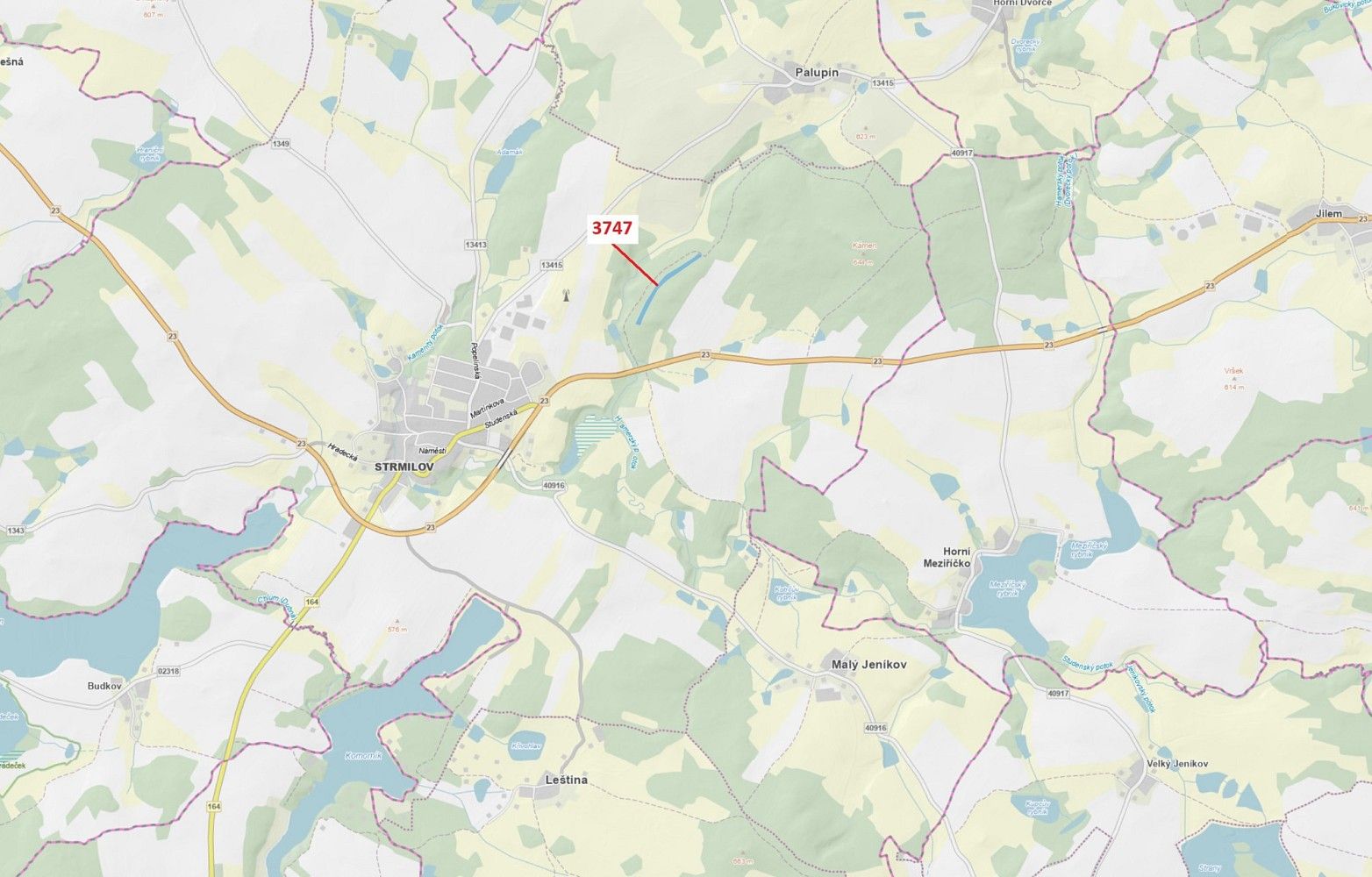 Prodej les - Strmilov, okres Jindřichův Hradec, Jihočeský kraj - 1