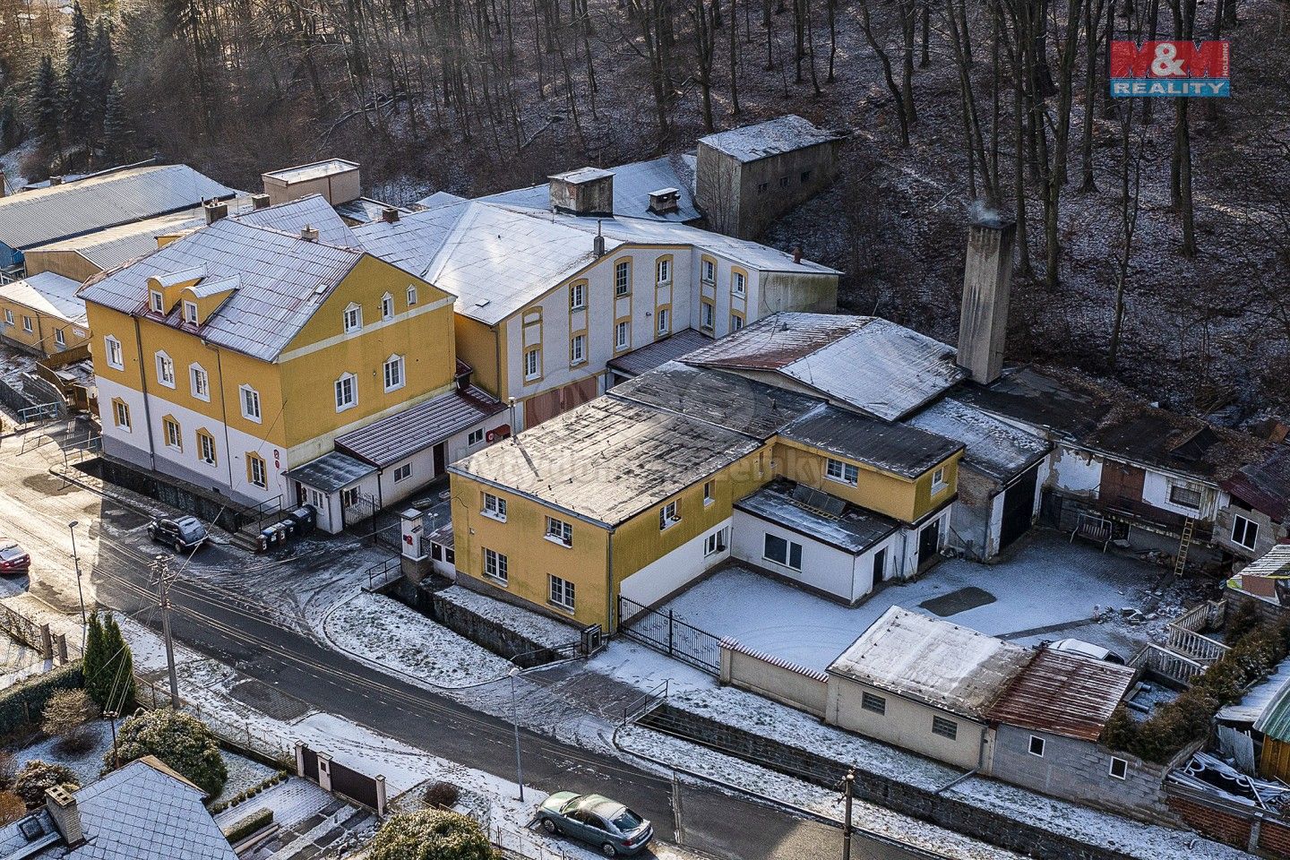 Činžovní domy, Hornická, Litvínov, 1 206 m²