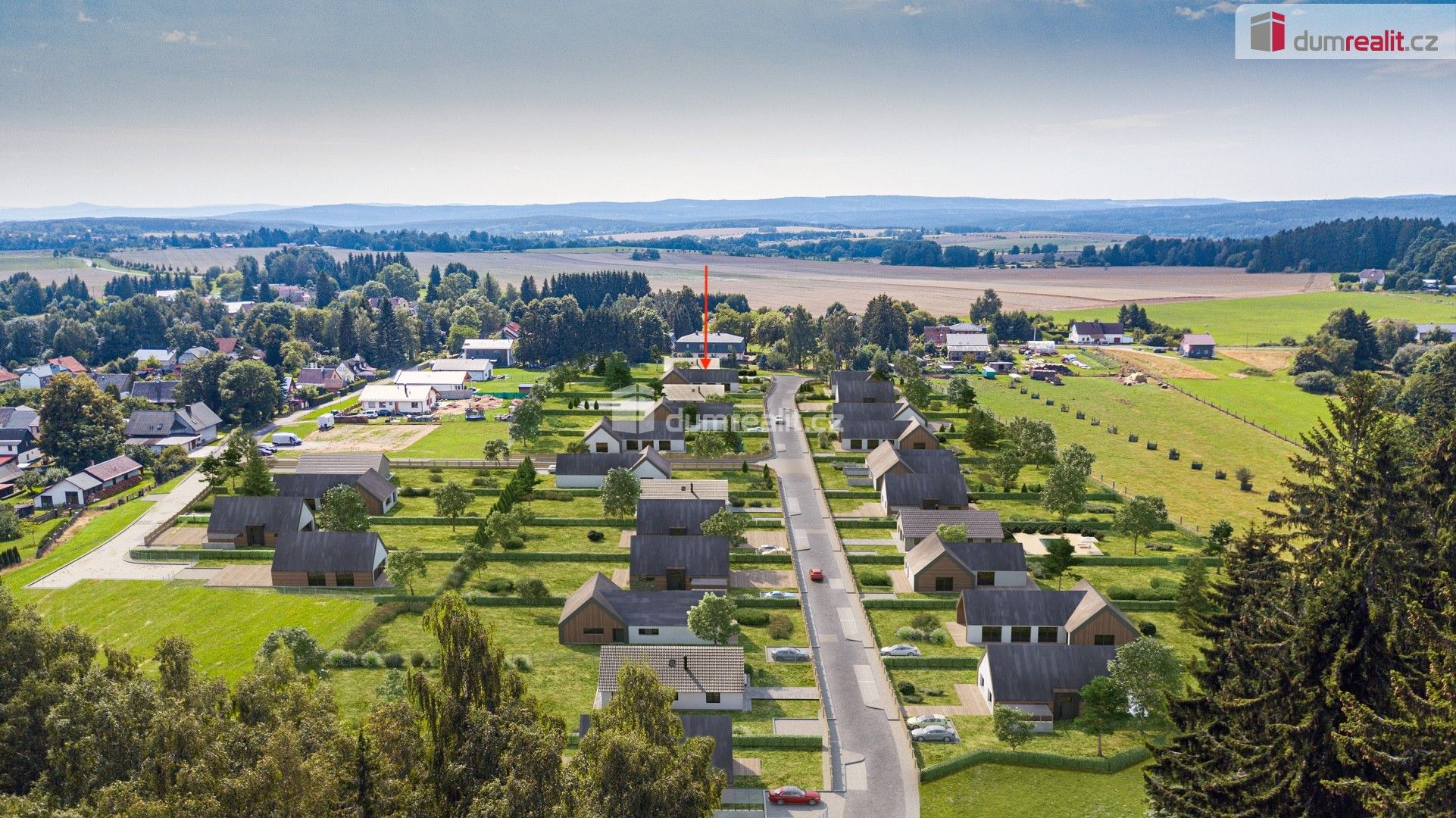 Pozemky pro bydlení, Krásné, Tři Sekery, 1 460 m²