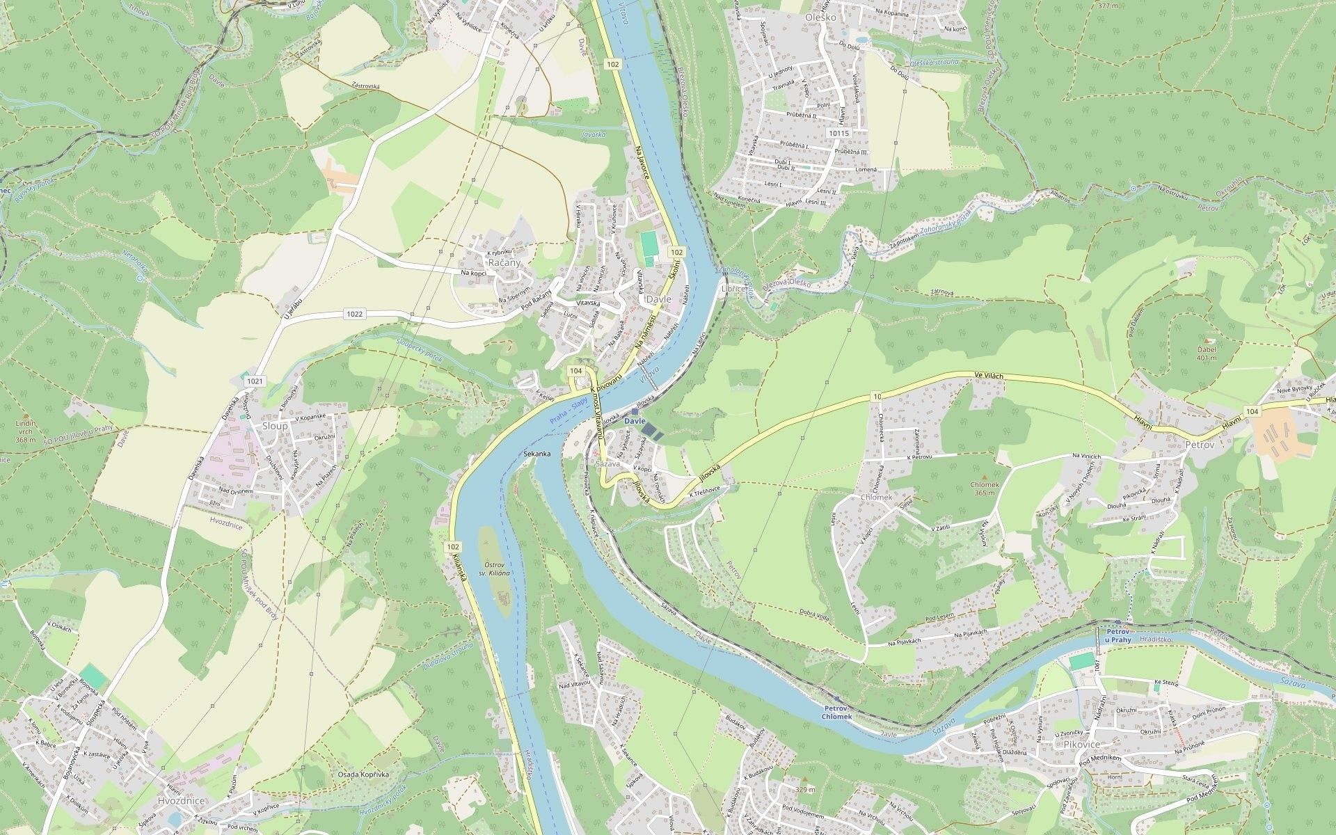 Les · 5 284 m² · Davle - 3