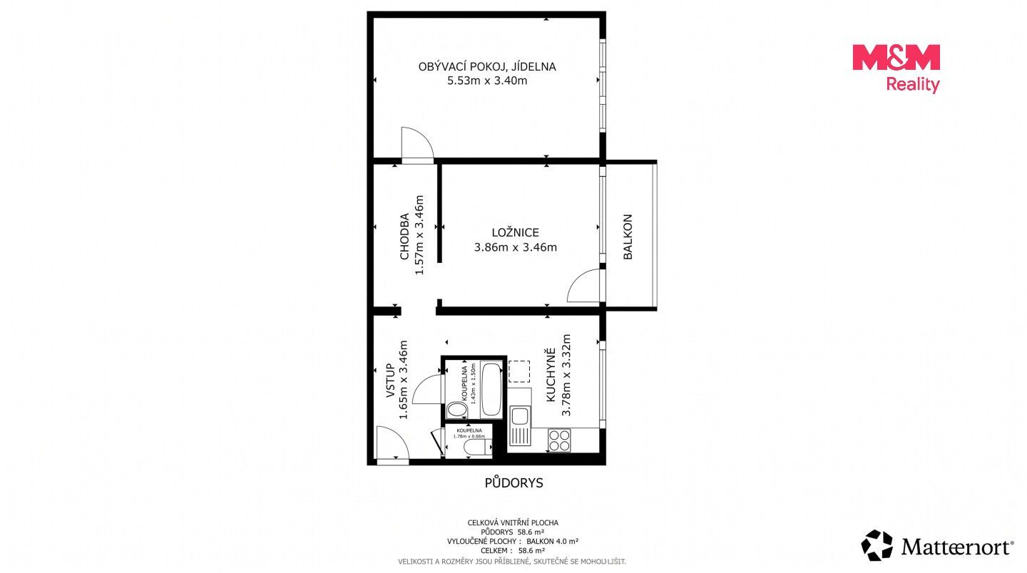 Prodej byt 2+1 - Alberta Kučery, Ostrava, 58 m² - 5