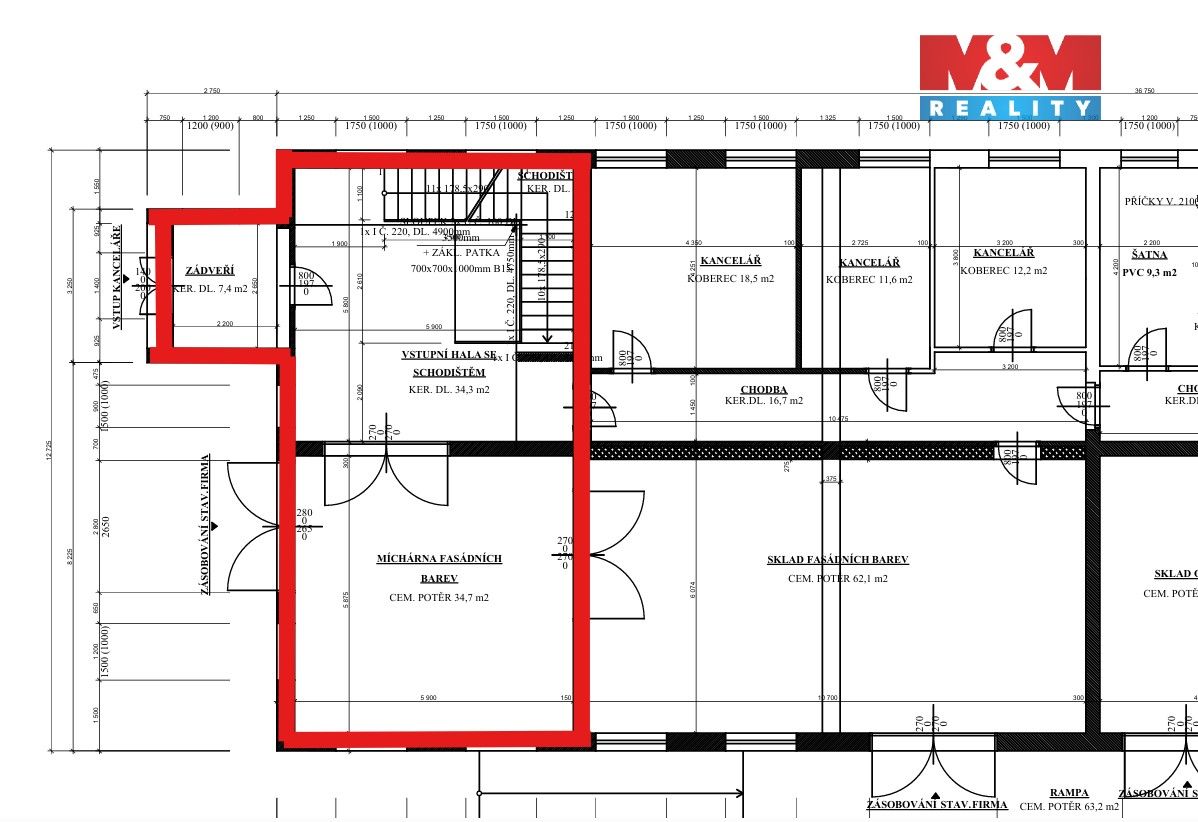 Sklad · 196 m² · Tyršova, Hlinsko - 4