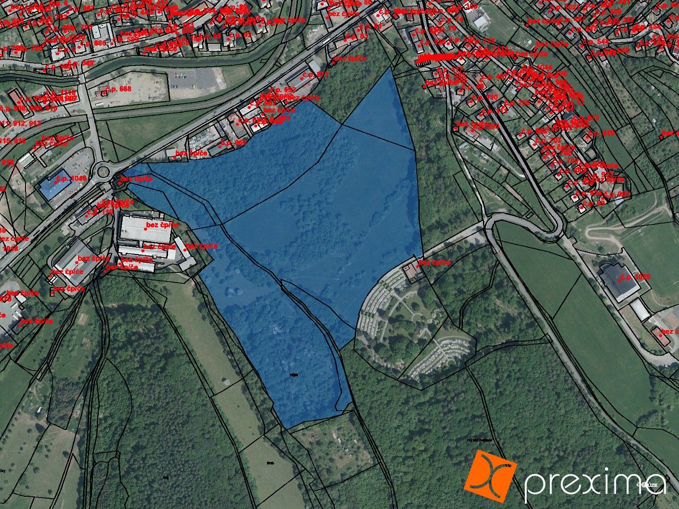Pozemky pro bydlení, Luhačovice, okres Zlín - 1