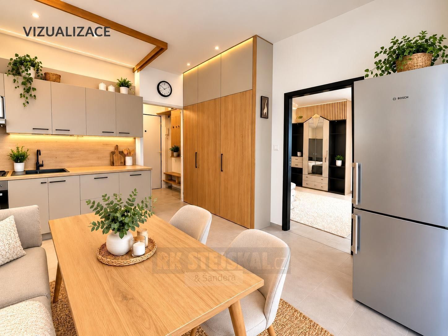 Byt 2+kk · 35 m² · O. Nedbala 856, České Budějovice 2 - 3