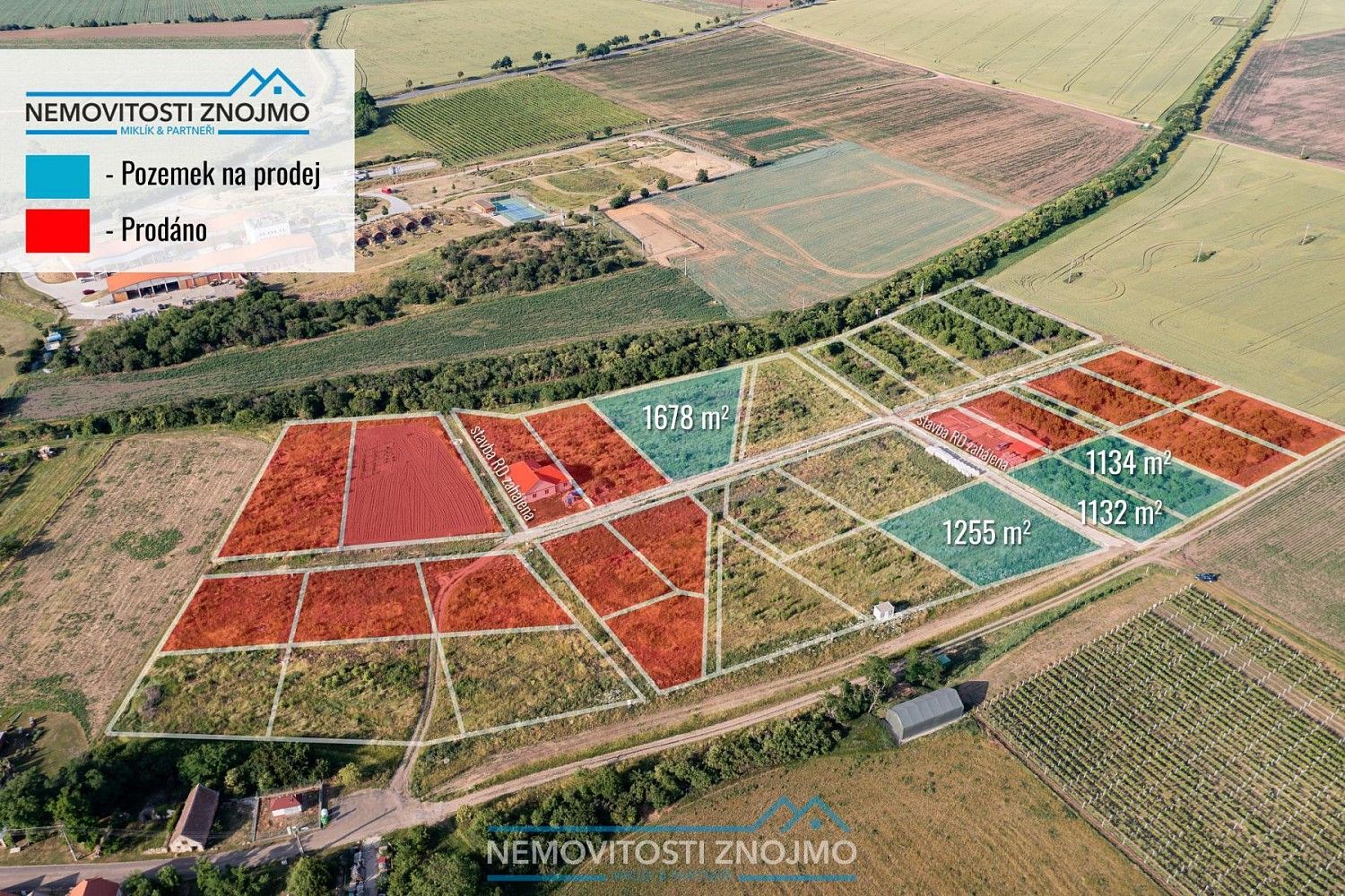Pozemky pro bydlení, Havraníky, okres Znojmo, Jihomoravský kraj - 2