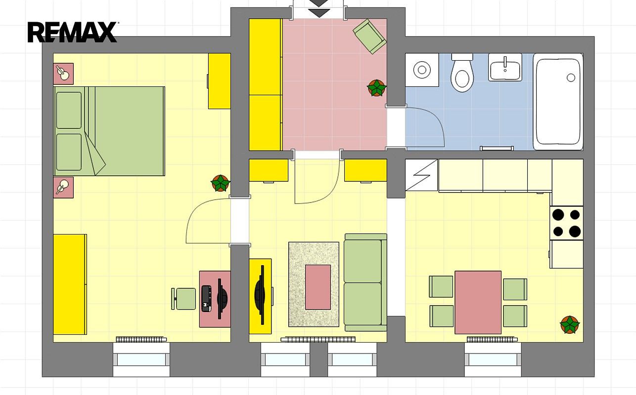 Byt 2+kk · 48 m² · Podhorská, Jablonec nad Nisou - 4